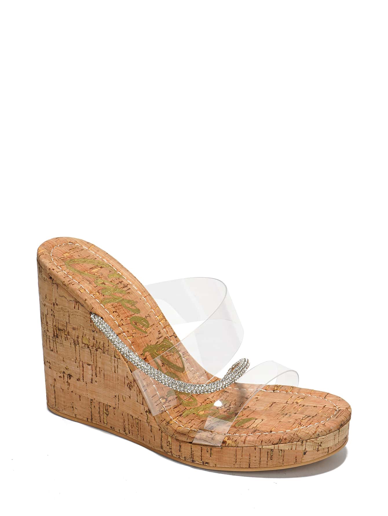 Vaduz Rhinestone Rope Wedge