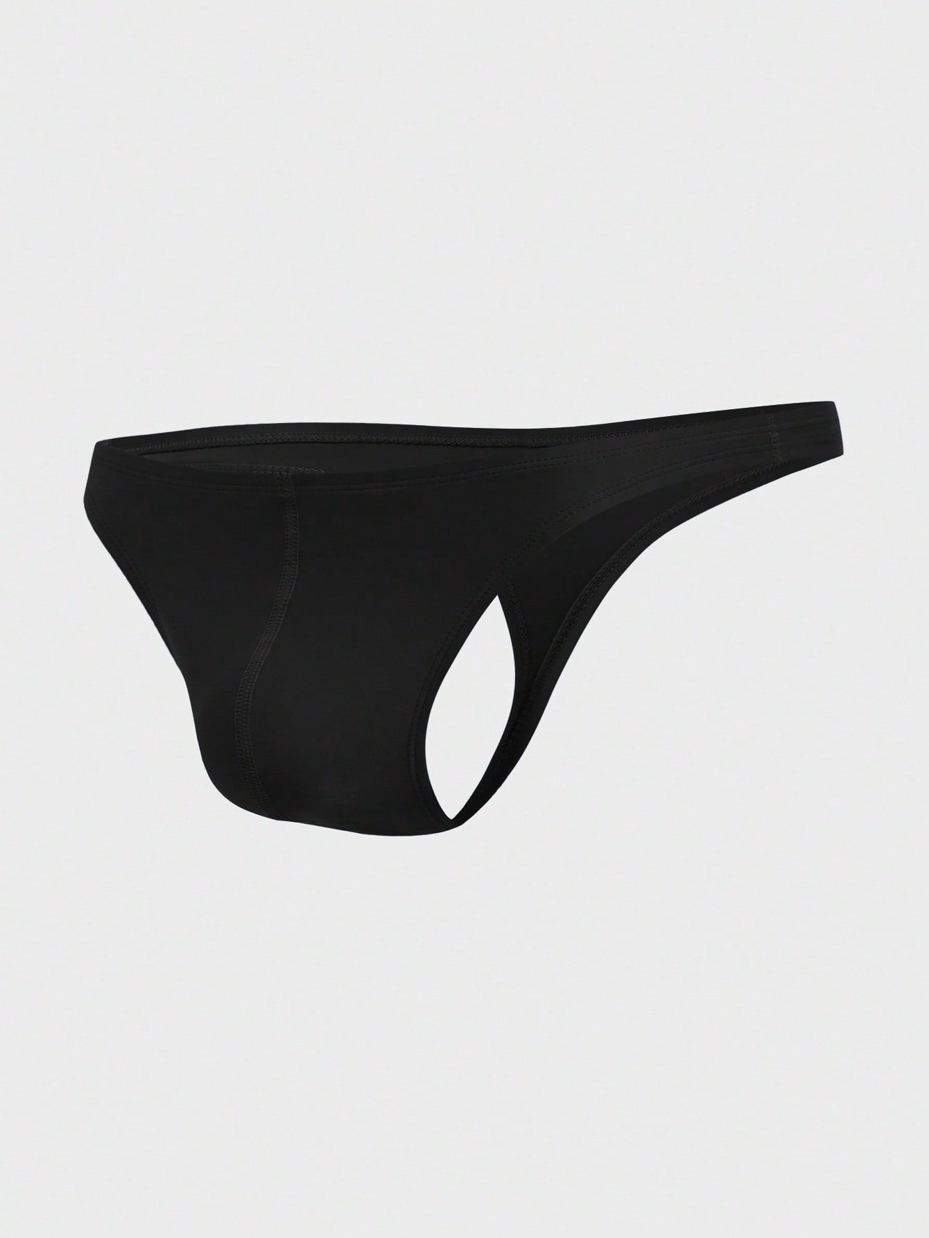 Men Solid Swim Brief