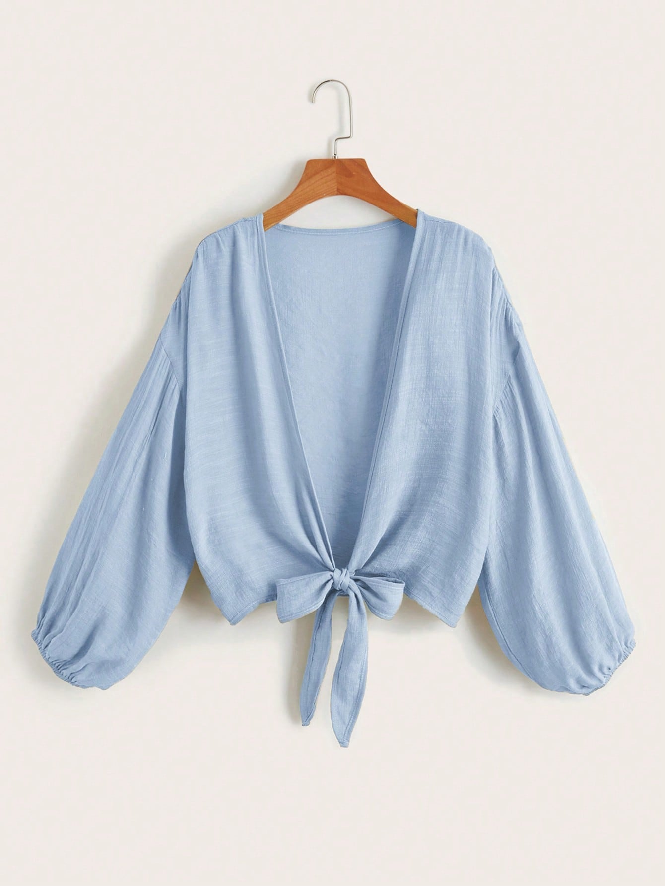 Swim Summer Beach Plain Knot Kimono