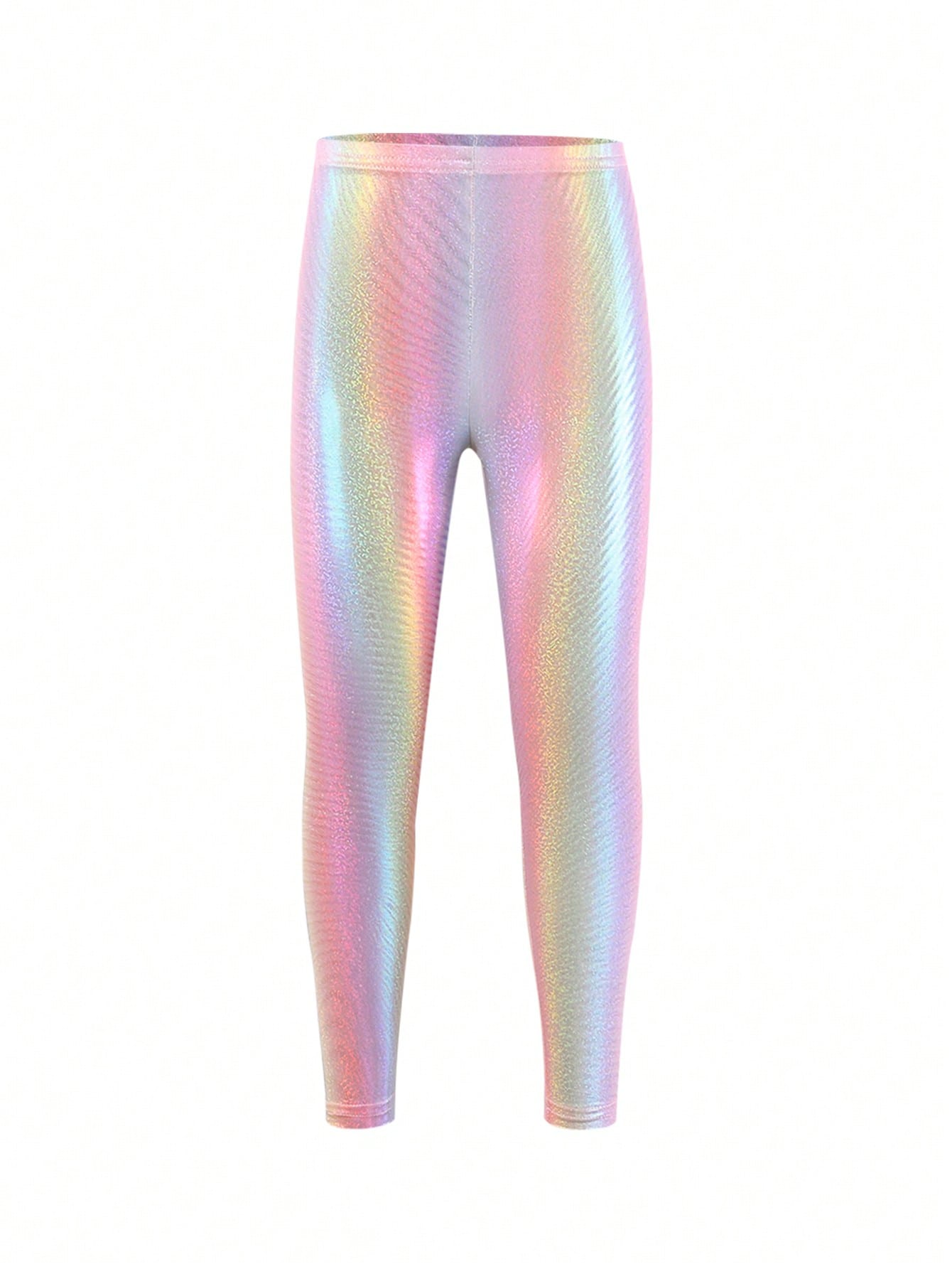 Young Girl Gradient Glittery Style Leggings