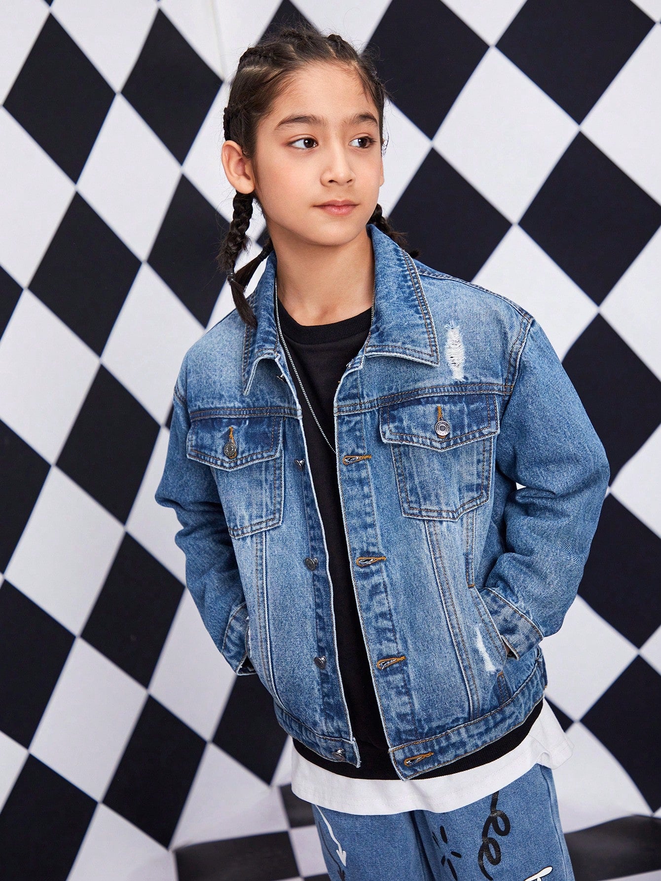 Tween Boy Denim Jacket And Coat