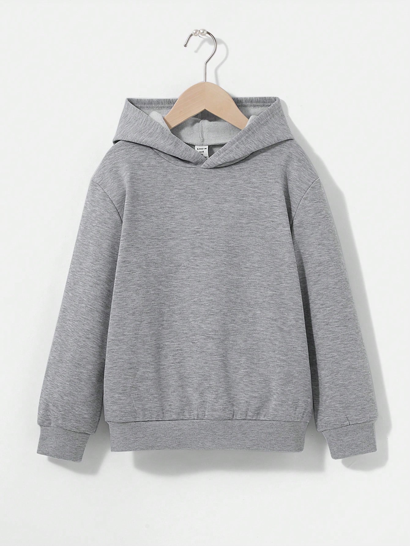 Tween Boy Solid Thermal Hoodie