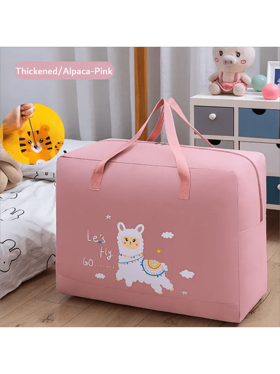 Cartoon Animal Pattern Fashionable Comforter Clothes Storage Bag