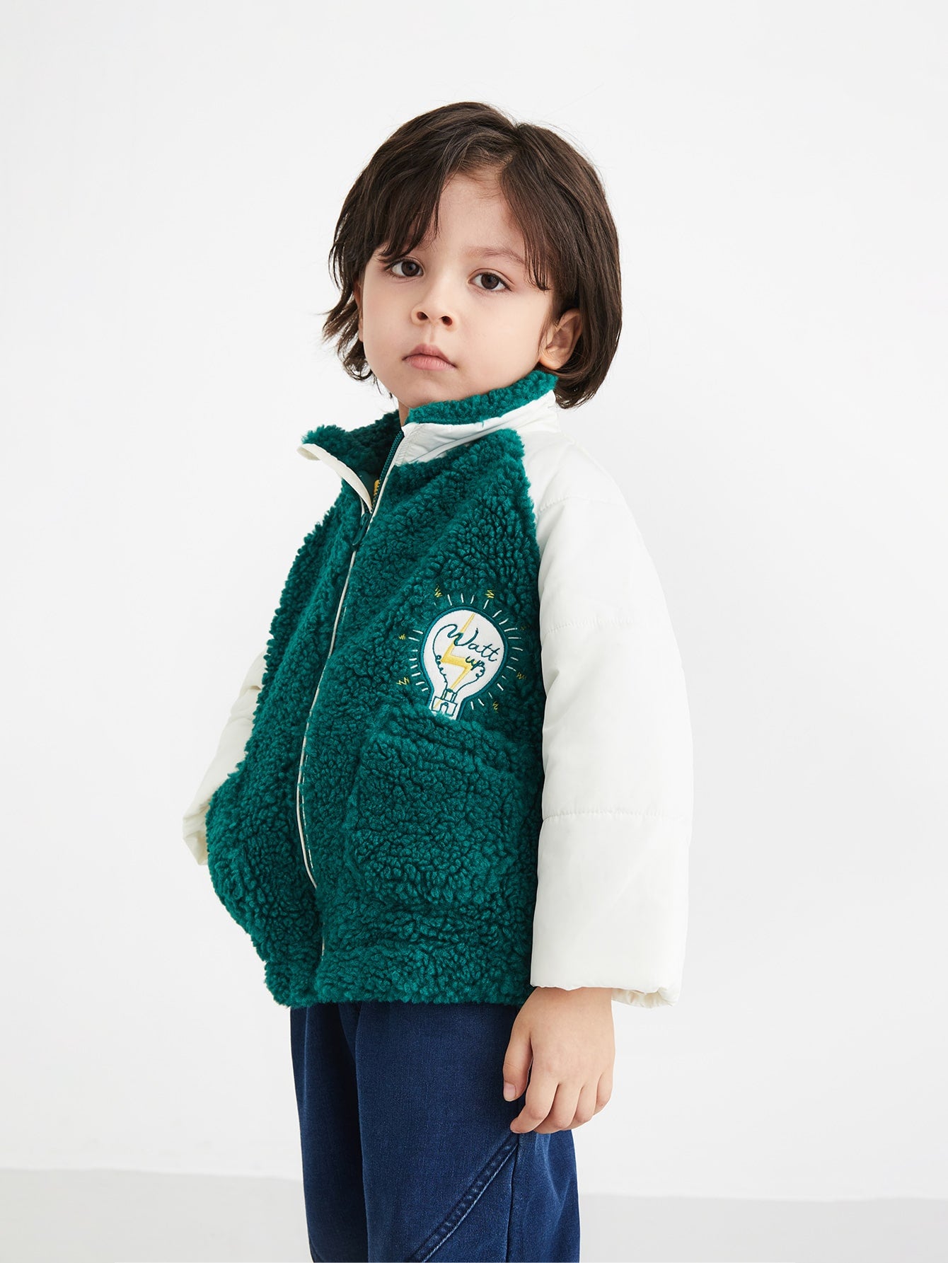 Boys' Short Jacket Color