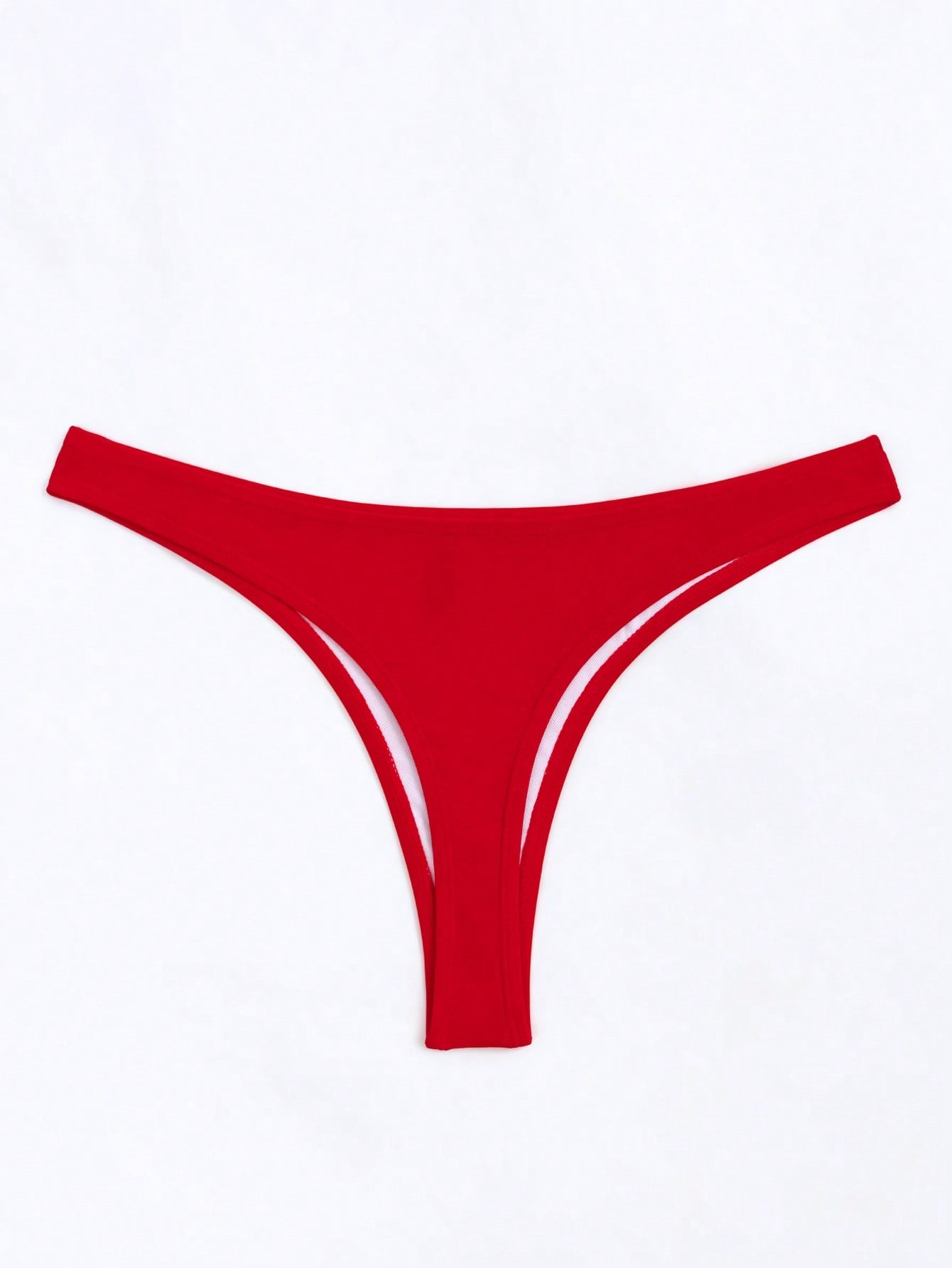 Swim Summer Beach High Cut Thong Bikini Panty