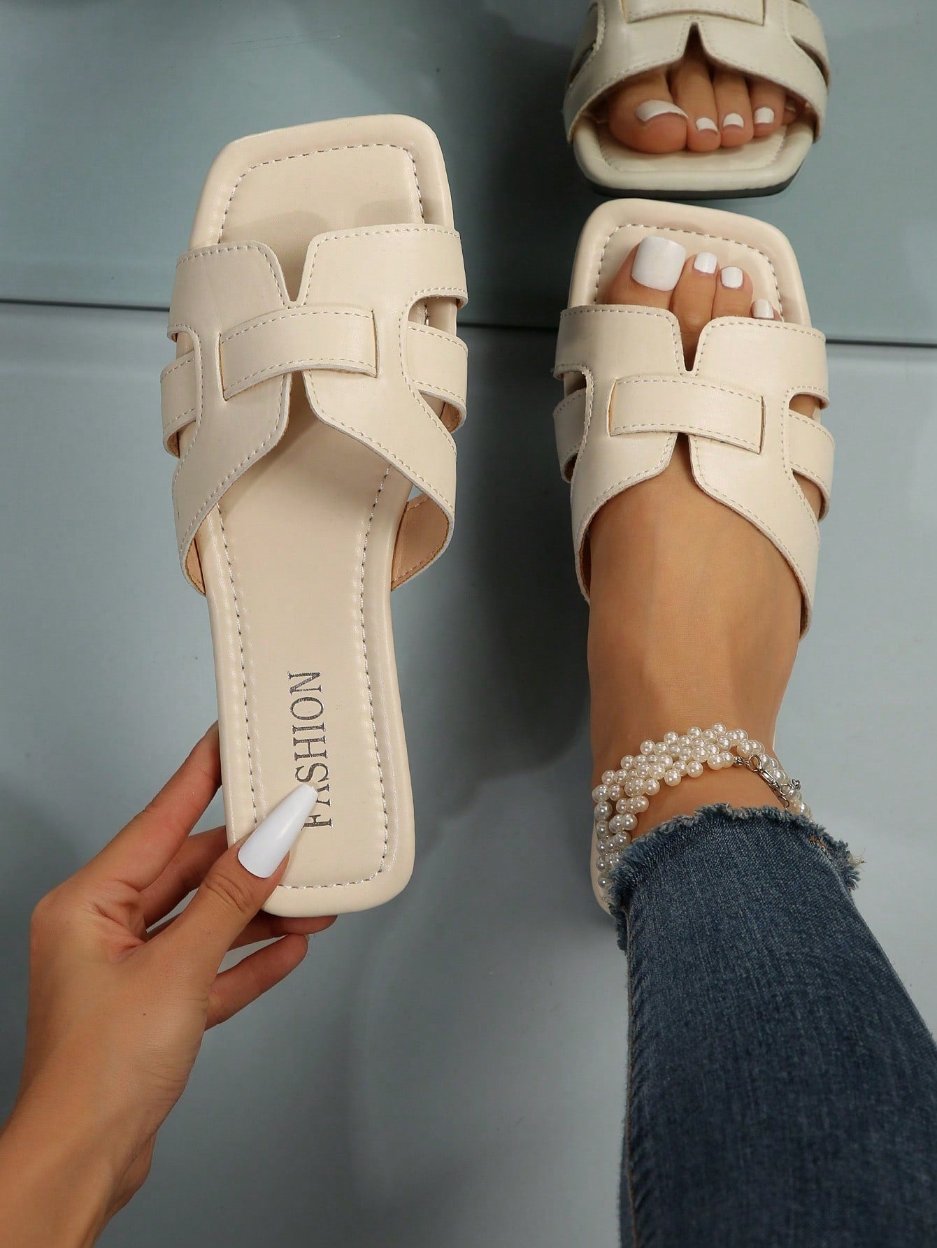 Summer Comfortable And Fashionable Flat Sandals For Women