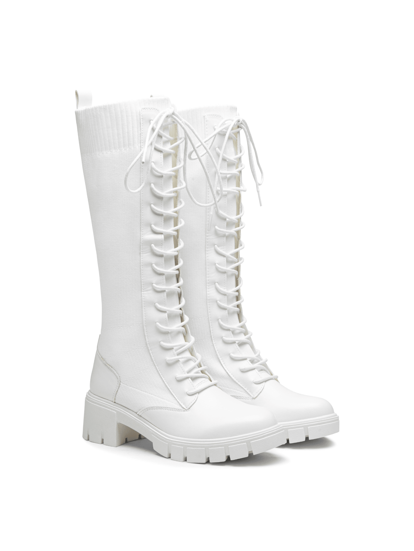 Women's 9603 | Knee High Boots | Platform Chunky Heel Boots for Women