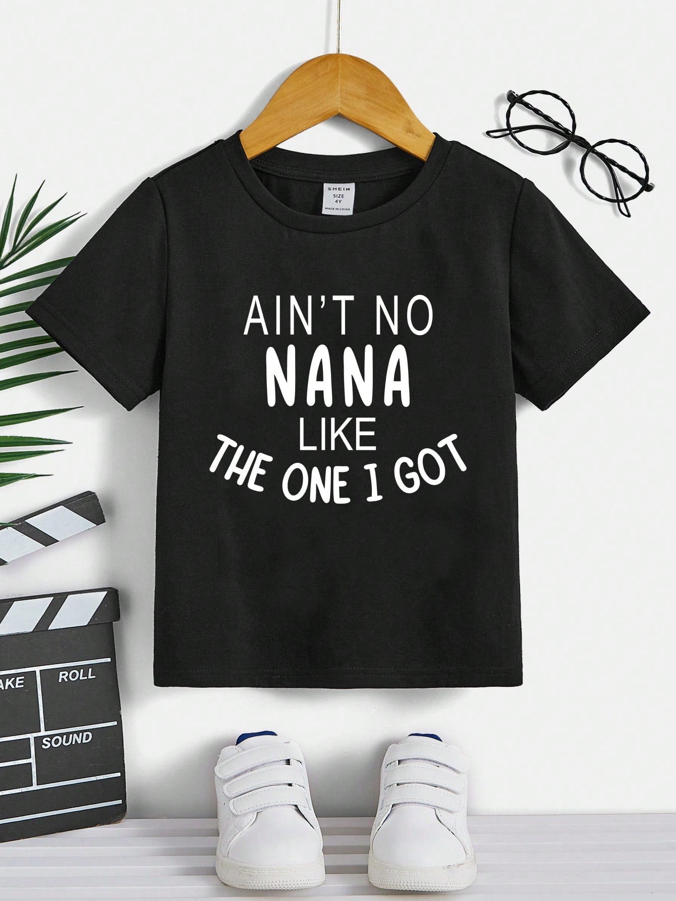 Young Boy's Casual Slogan Printed T-Shirt For Summer