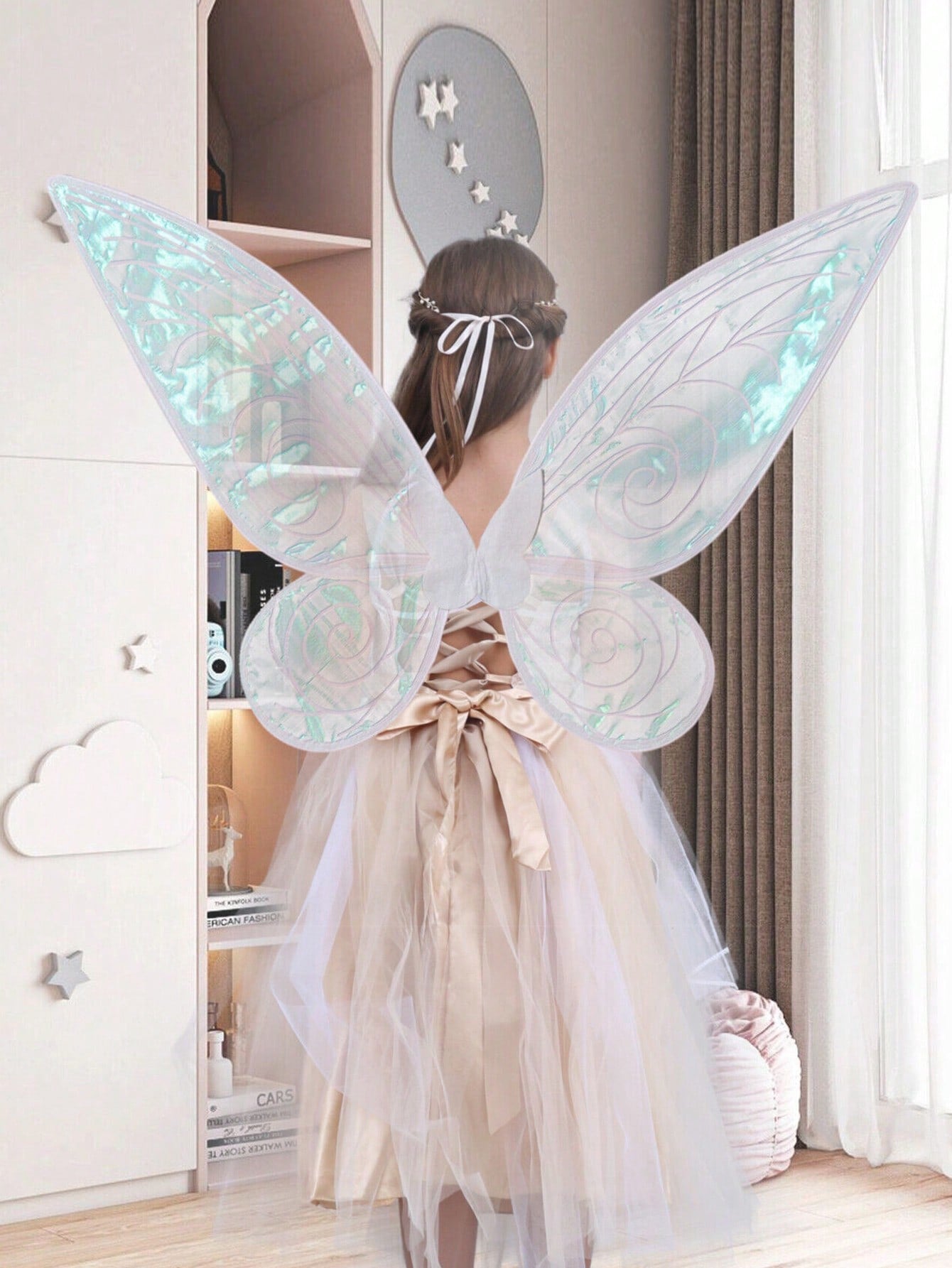 1pc Butterfly Pattern Costume Fairy Wing For Kids