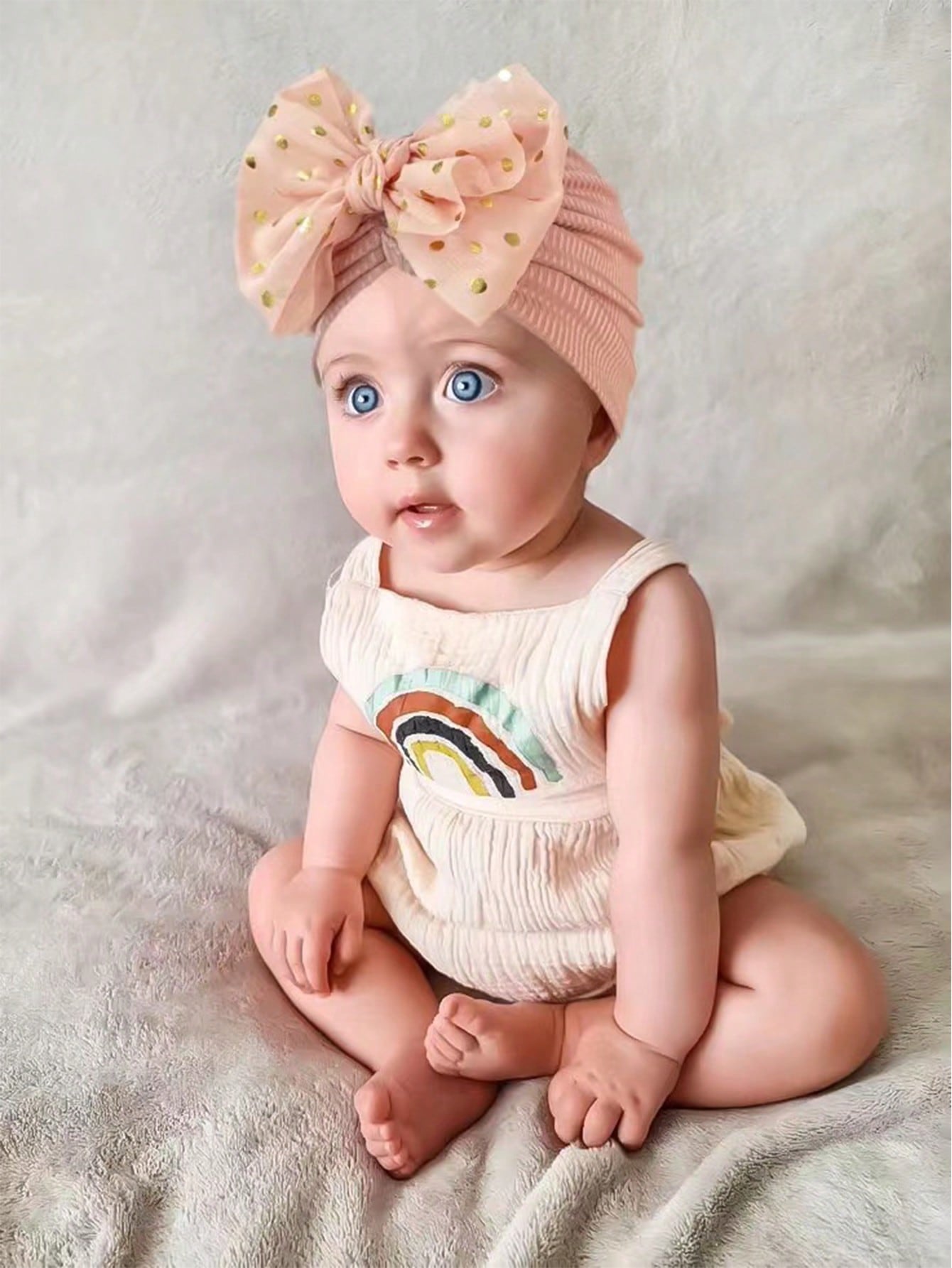 Baby Bow Decor Head Wrap