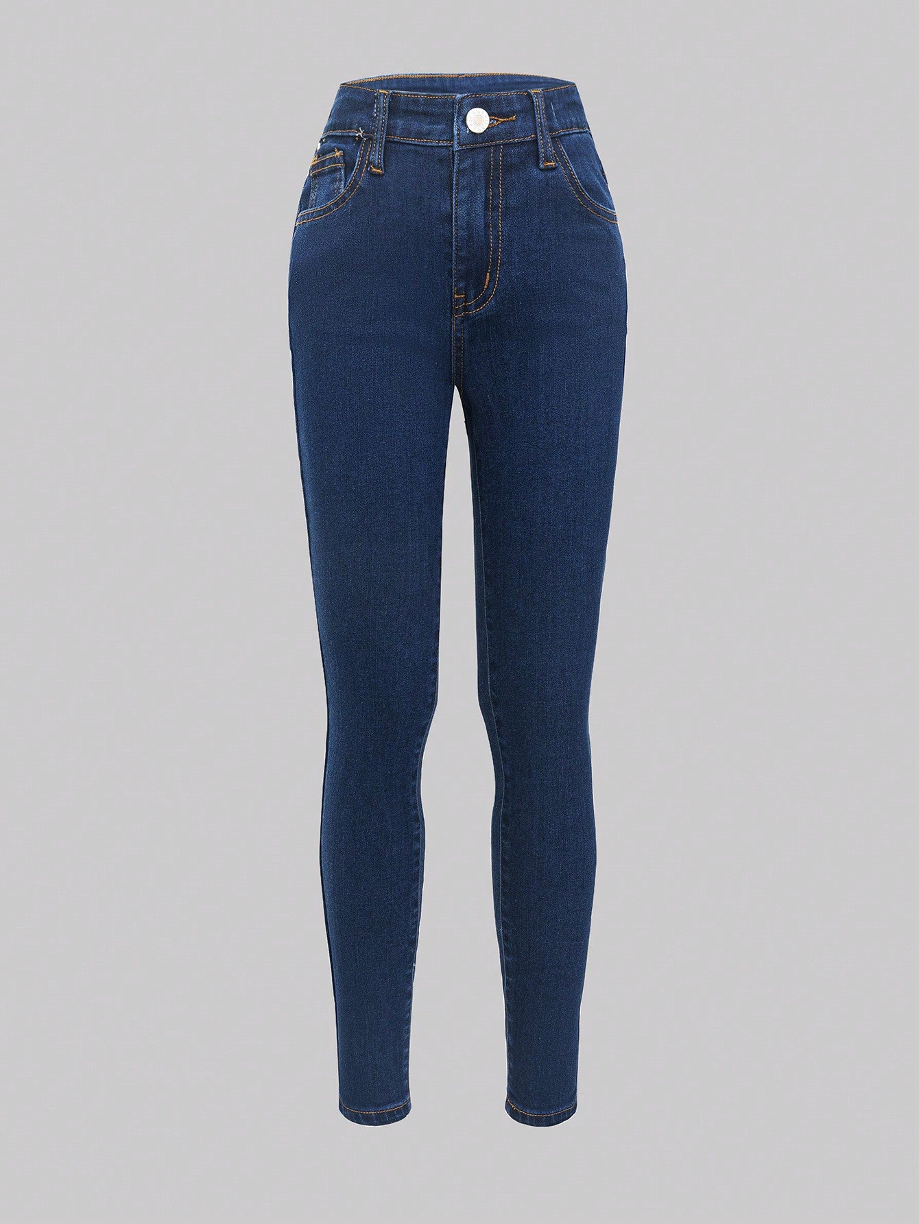 Tween Girl Solid Jeans