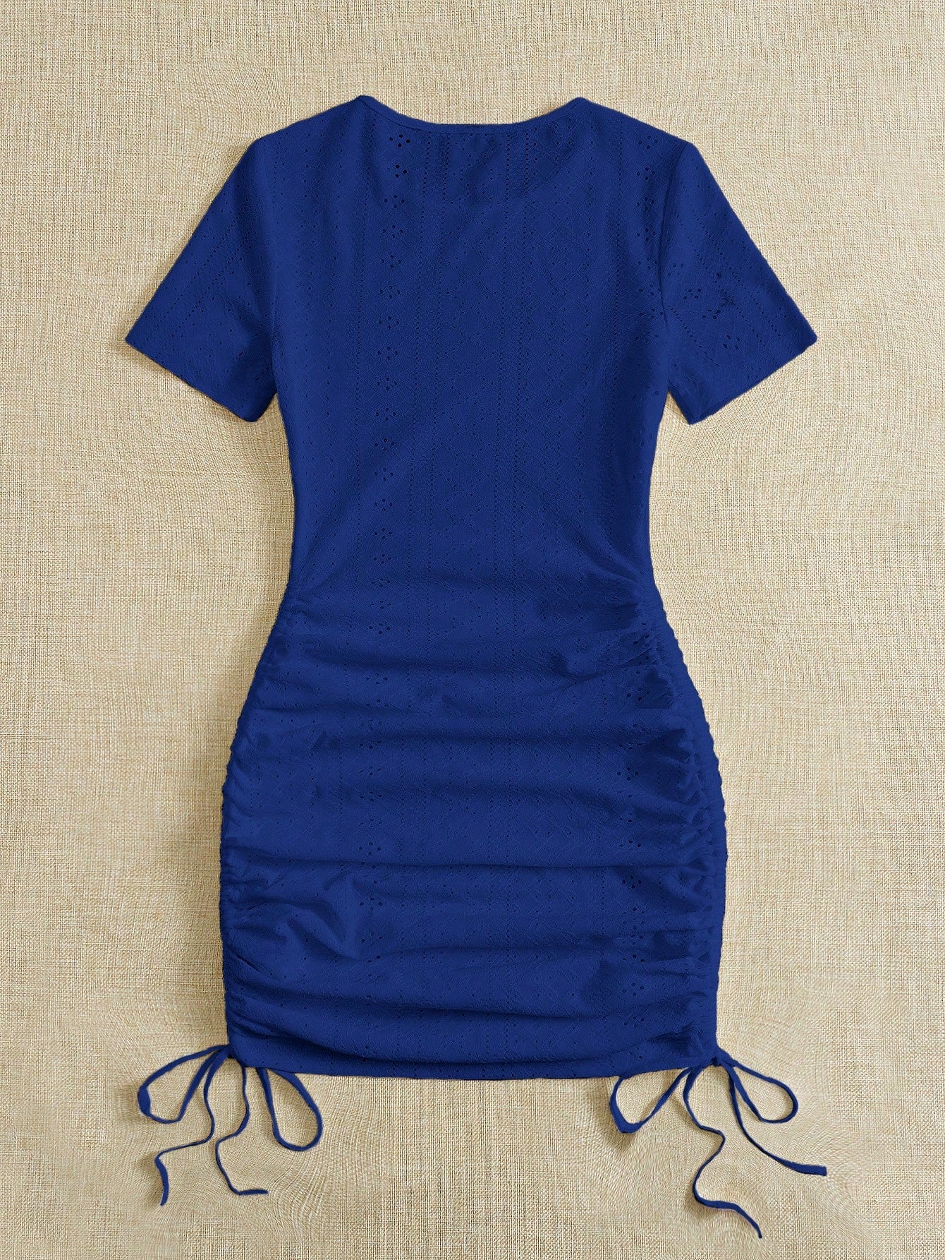 Drawstring Side Schiffy Bodycon Dress