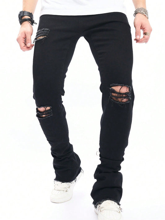 Men Ripped Skinny Jeans