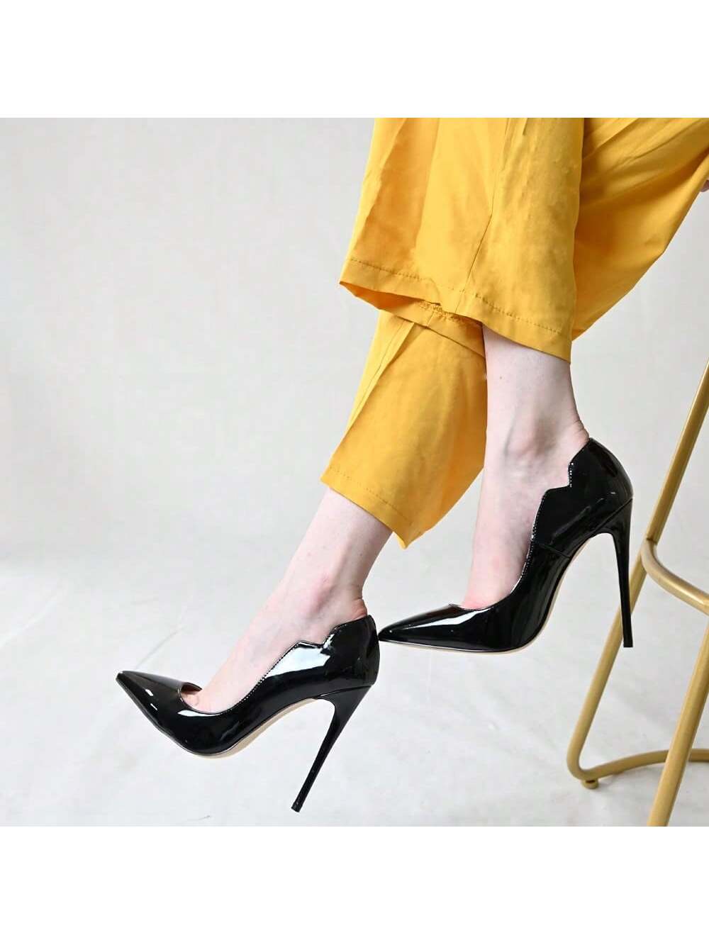 Women Classic Pointed Toe High Heels Sexy Stiletto Pumps Office Lady Casual Dress Party Prom Shoes