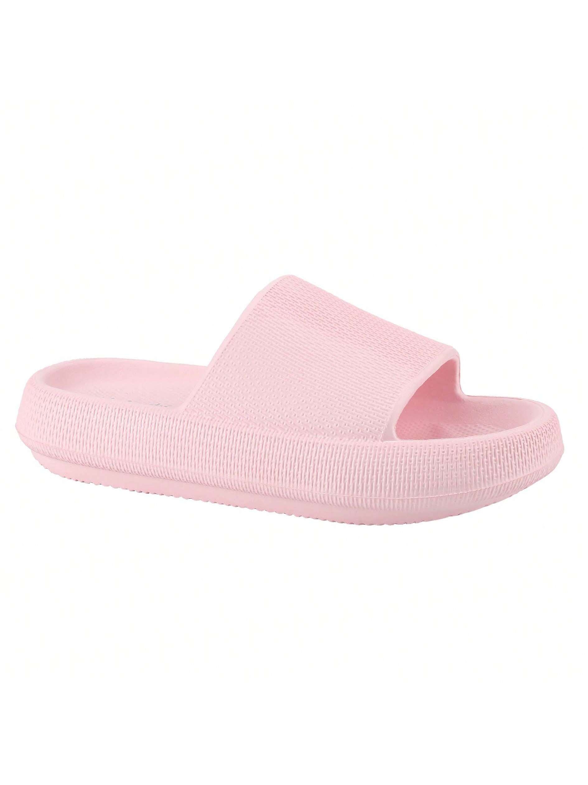 BELOVELY【Best-1】Pillow Slippers for Women and Non Slip Quick Drying Shower Slides Bathroom Sandals | Ultra Cushion  Thick Sole