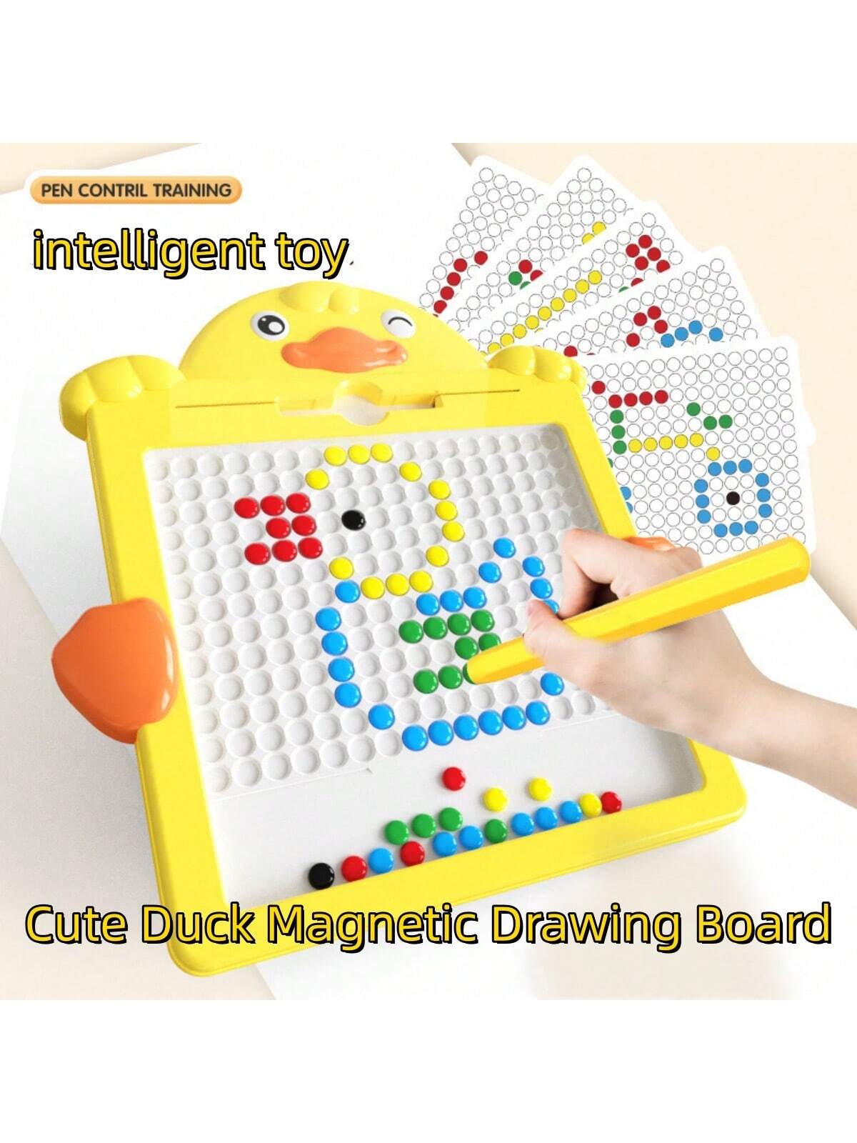 1pc Cross-Border Magnetic Drawing Board For Early Education, Improving Concentration, Imagination And Logical Thinking