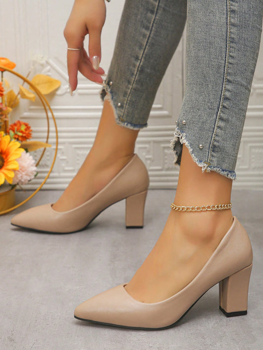 High Heeled Shoes For Office Lady (ol)