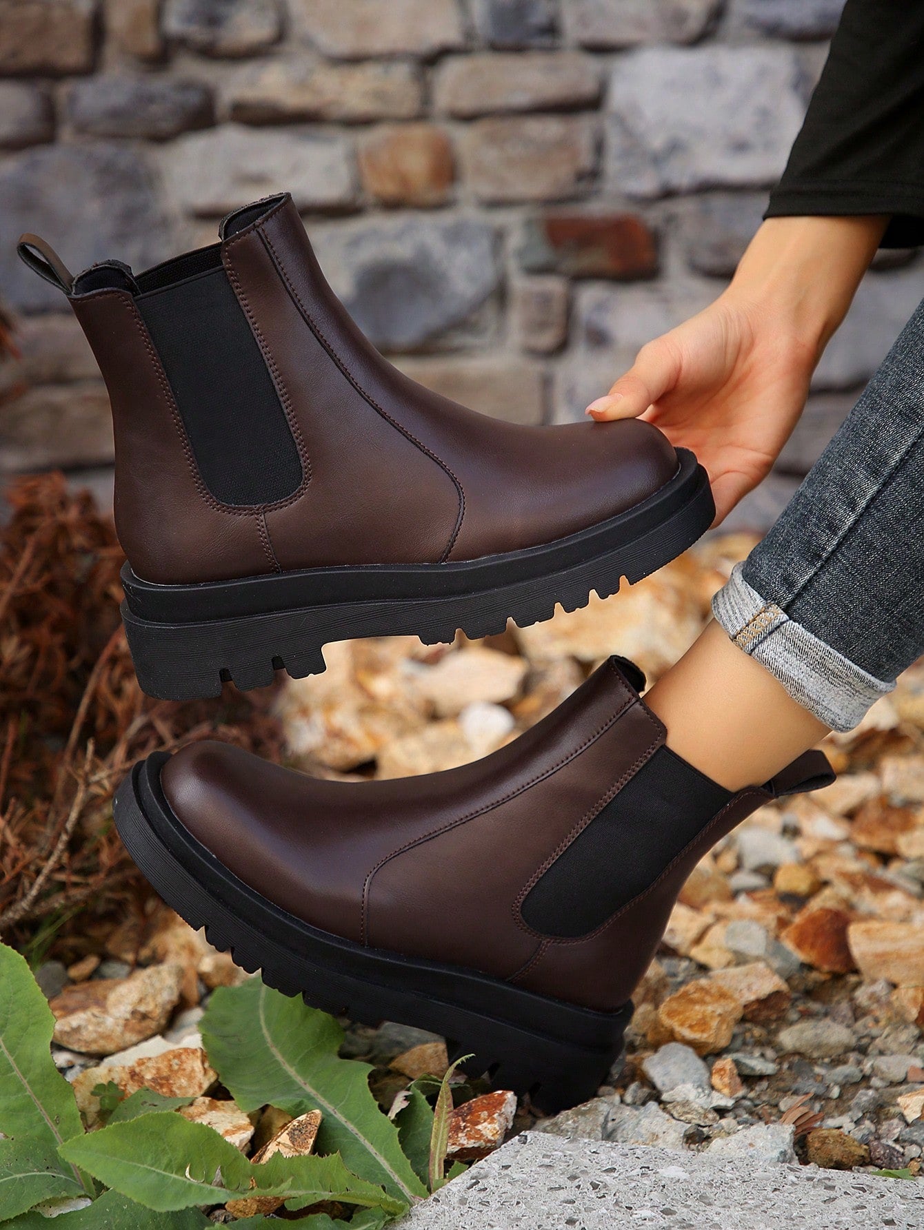 Thick-bottomed Fashionable Boots