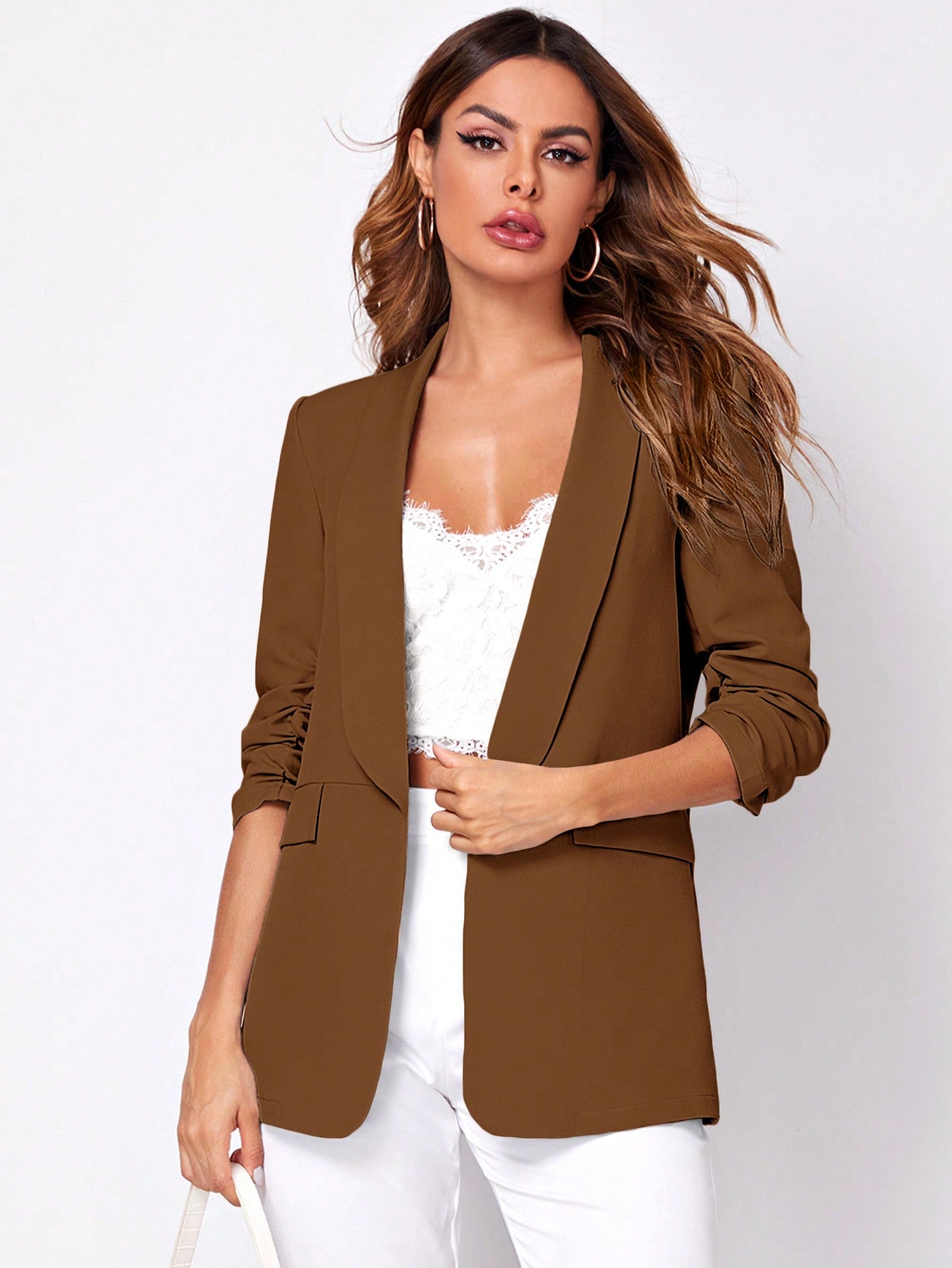 Women Fashion Spring Classic Blazer For Daily Commute