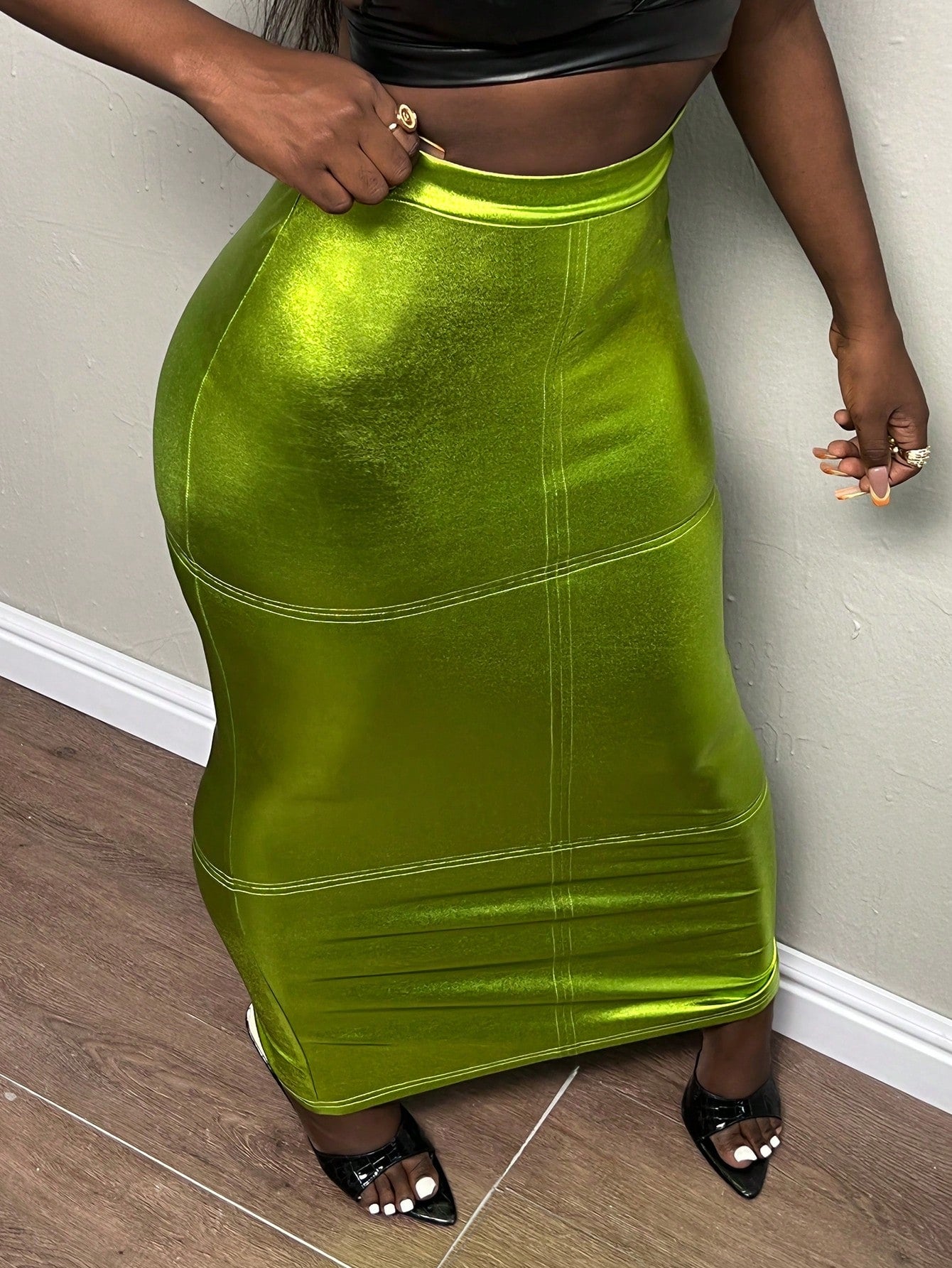 High Waist Bodycon Skirt