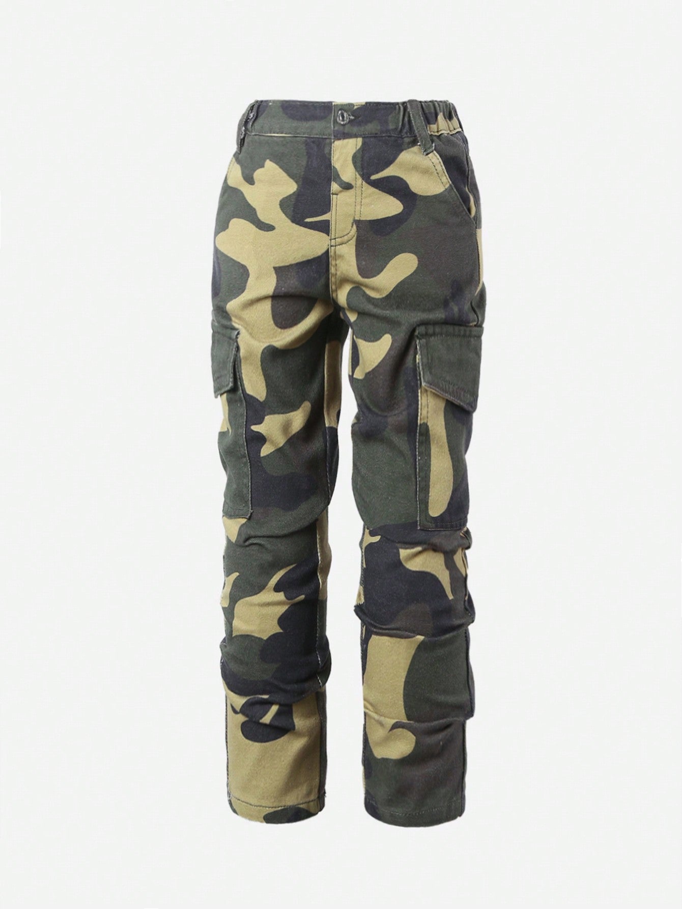 Streecool Kids Young Boy Camo Print Cargo Jeans