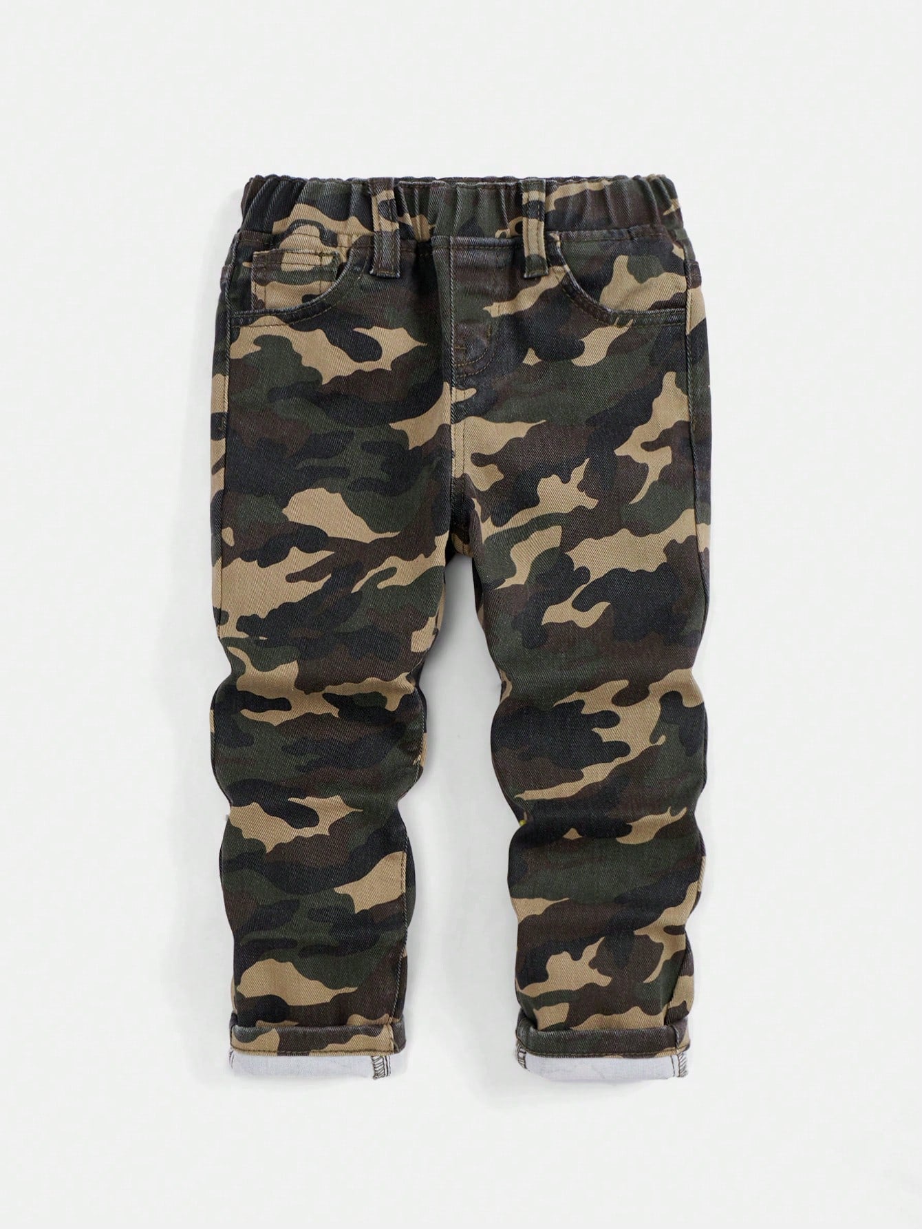 Young Boy Camo Print Jeans