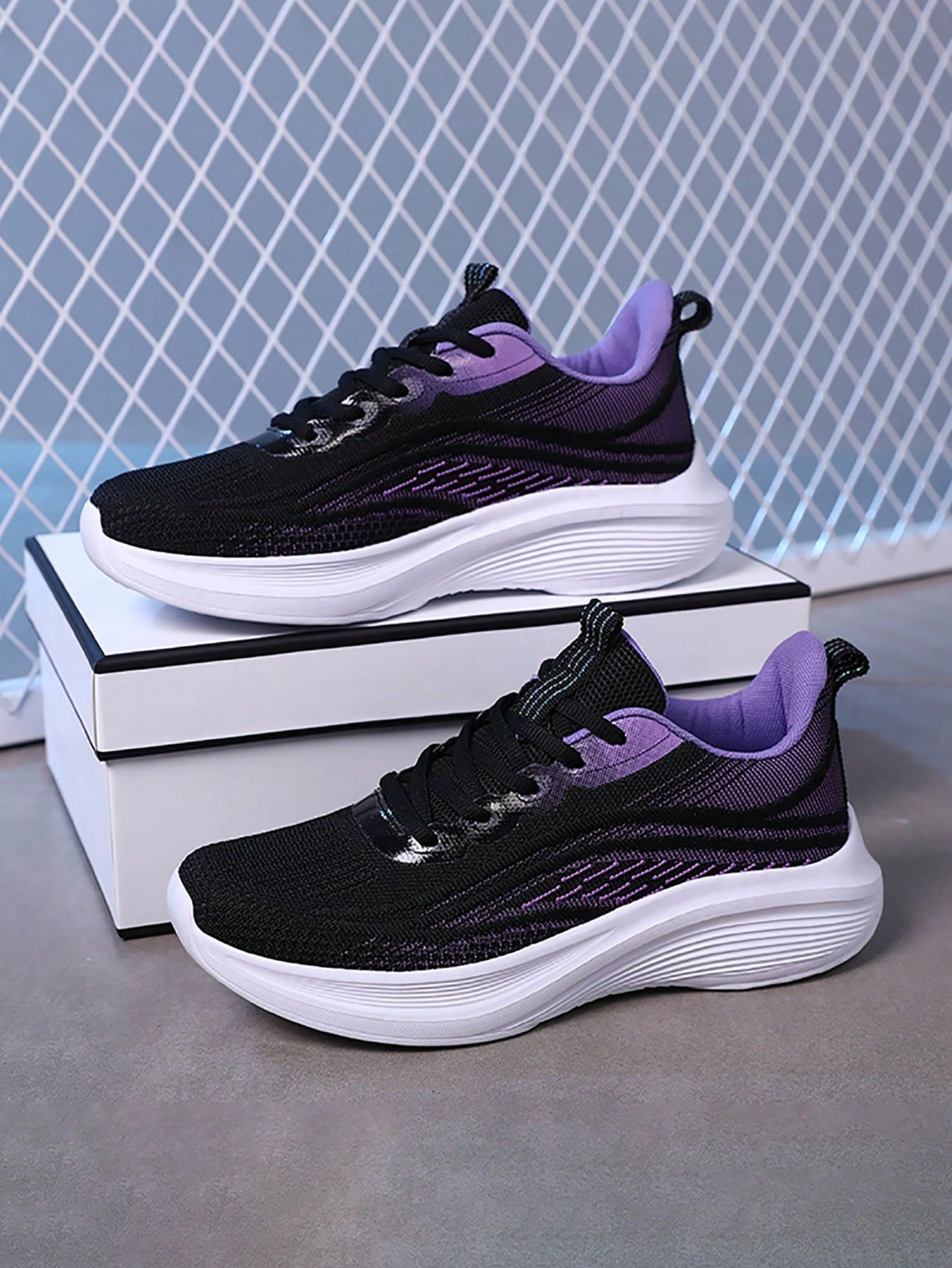 2024 New Trendy Fashionable All-Match Lightweight Breathable Casual Sports Shoes, With Anti-Slip And Wear-Resistant Features For Outdoor Running