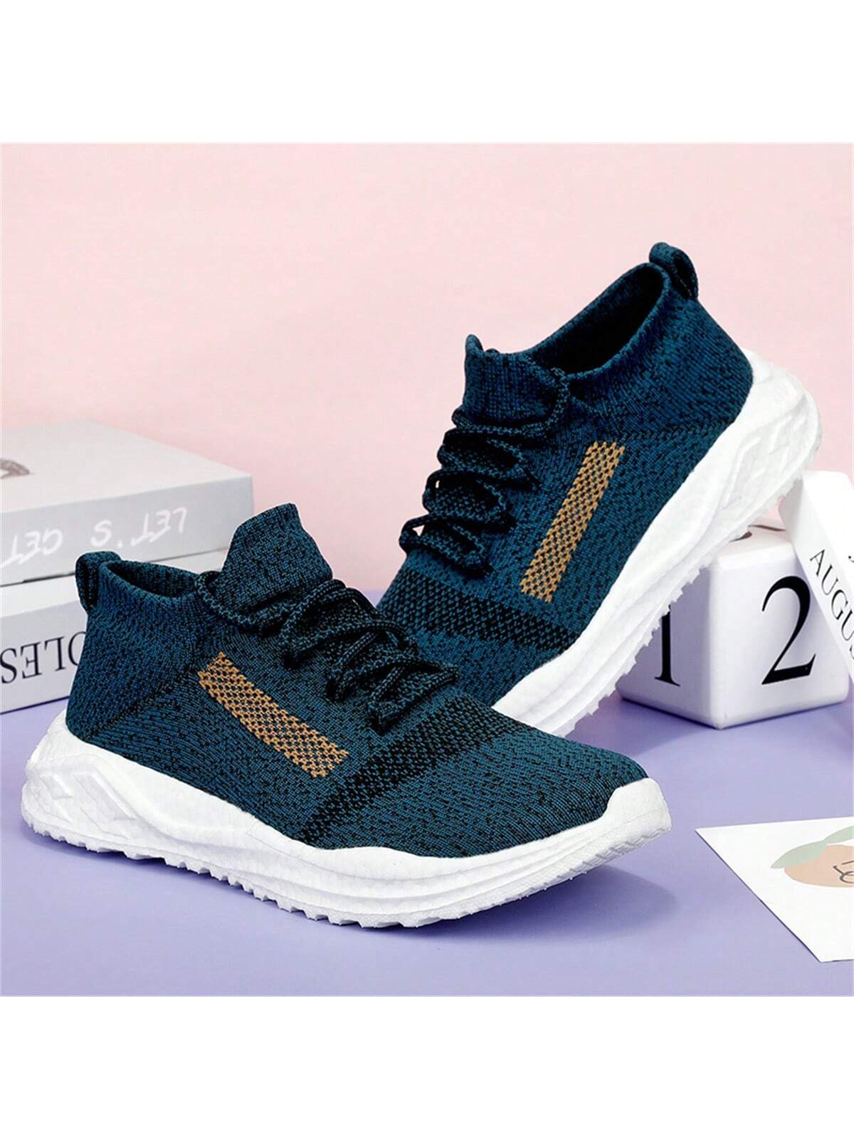 2023 New Fall Children's Boys' Sports Mesh Big Kids' Casual Shoes