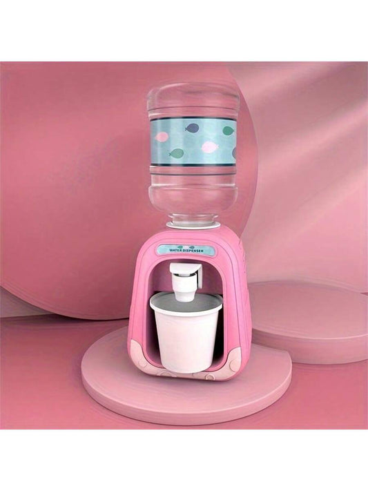 1pc Miniature Drinking Fountain Toy For Kids' Pretend Play Kitchen, Can Dispense Water And Beverage