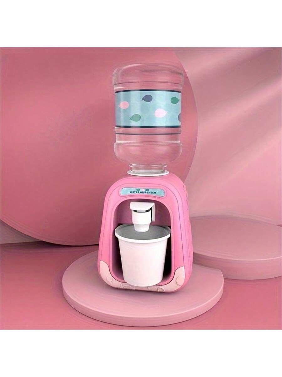 1pc Miniature Drinking Fountain Toy For Kids' Pretend Play Kitchen, Can Dispense Water And Beverage