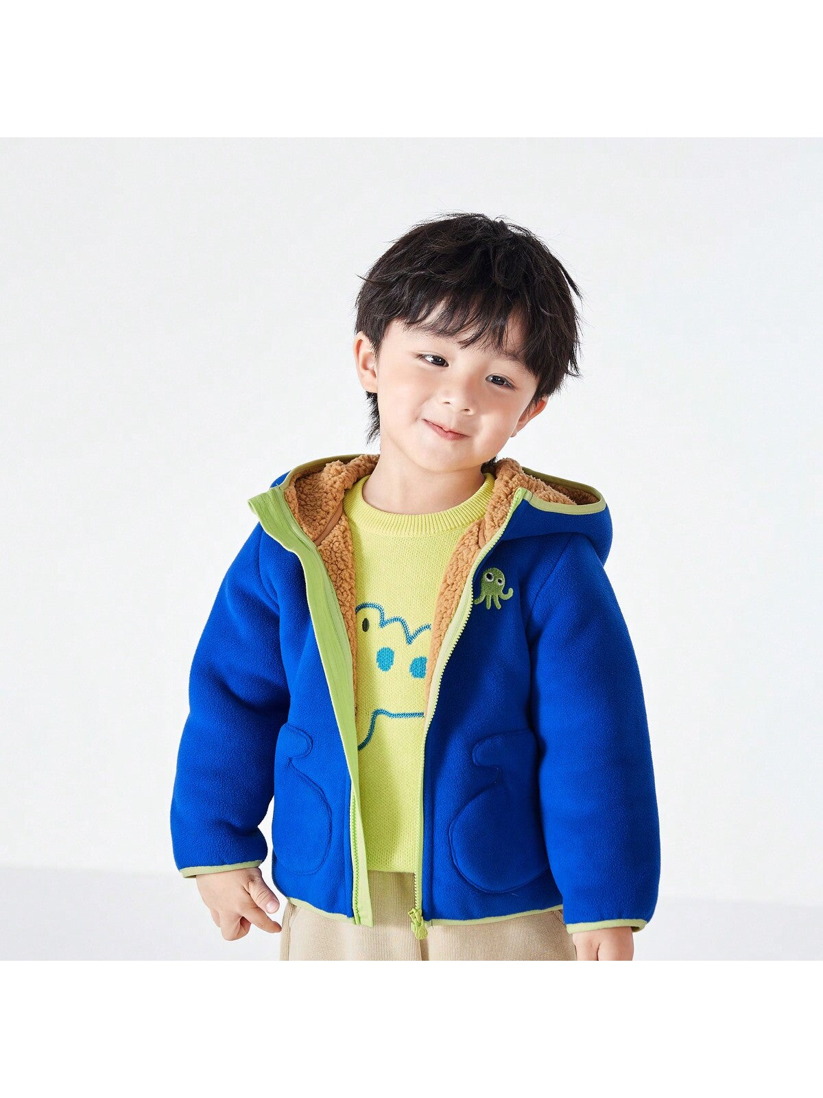 Young Boy Fleece Coat