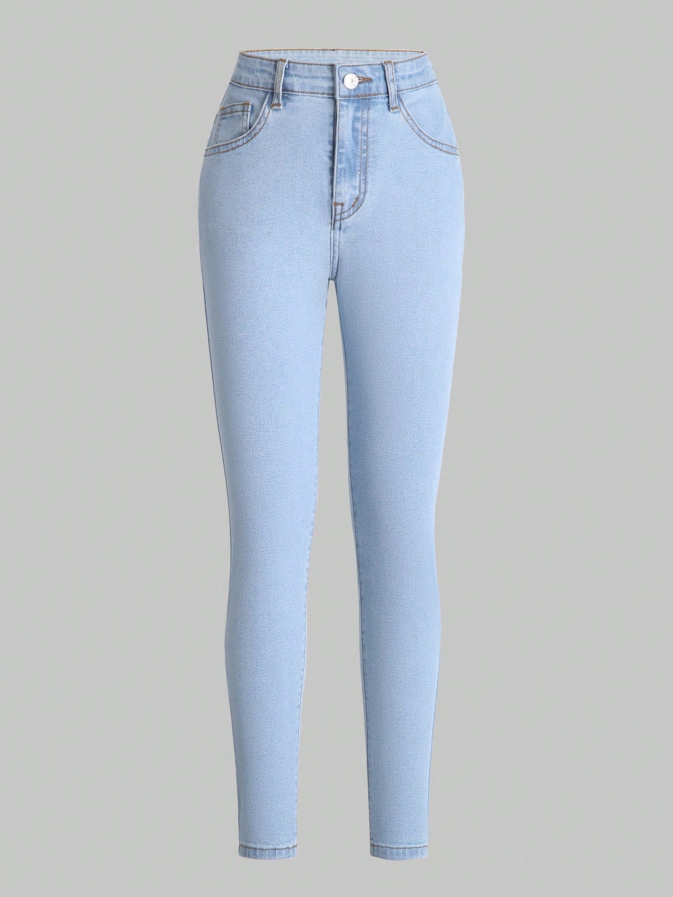 Tween Girl Solid Jeans