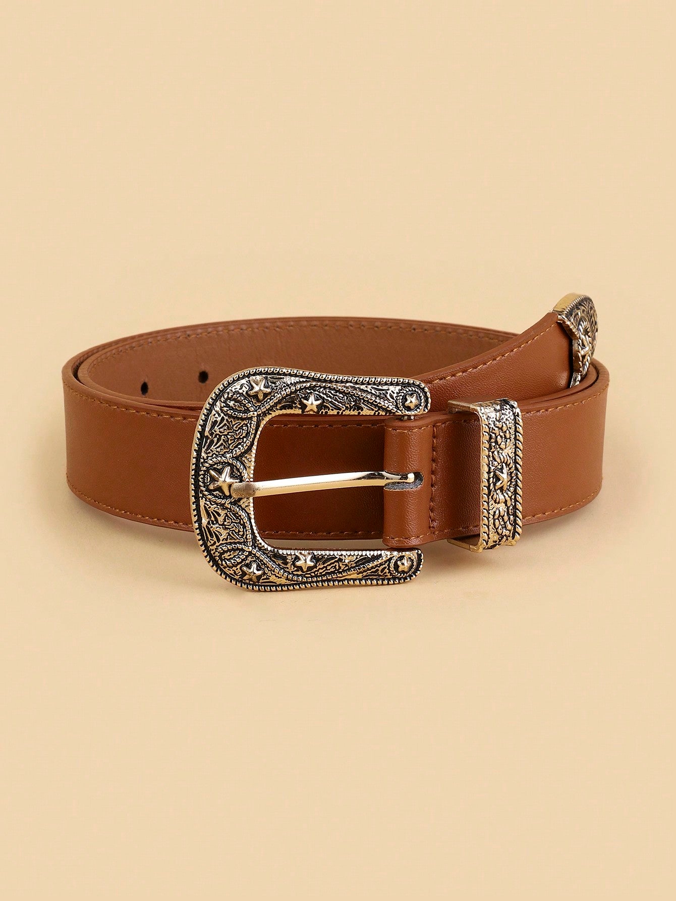 Children's New Western Style Belt, Pu Leather Belt