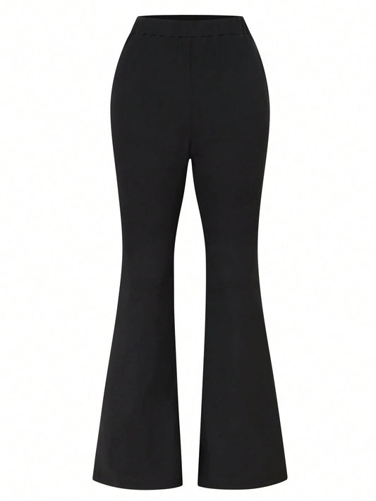 Relaxiva Solid Flare Leg Pants