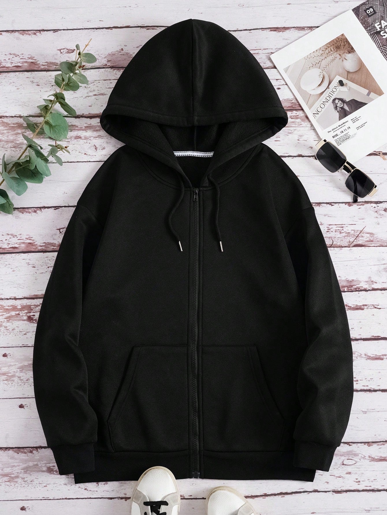 Women's Zip Fly Hooded Sweatshirt