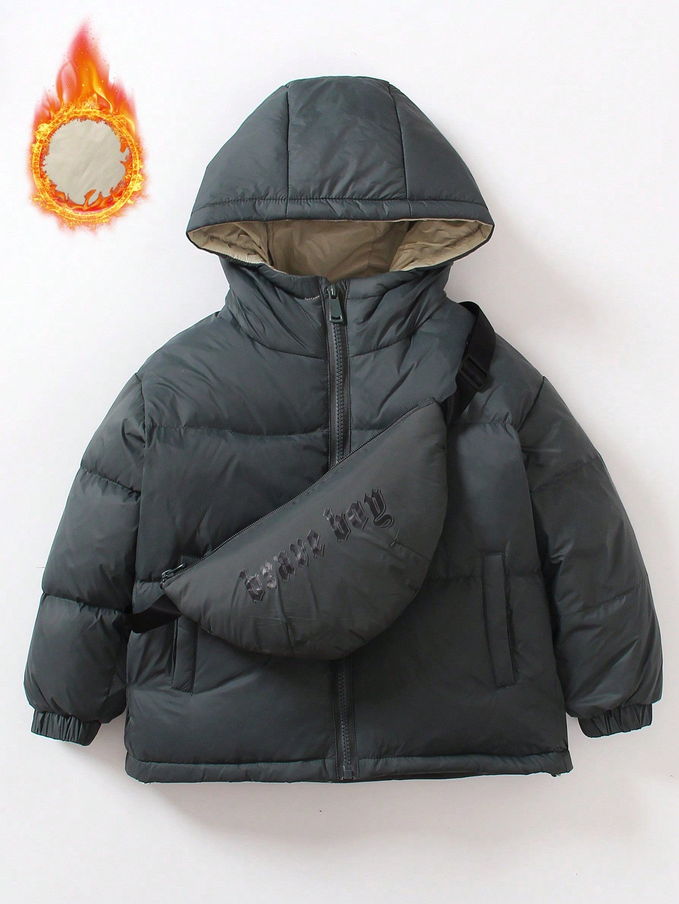 Kid's Hooded Down Jacket