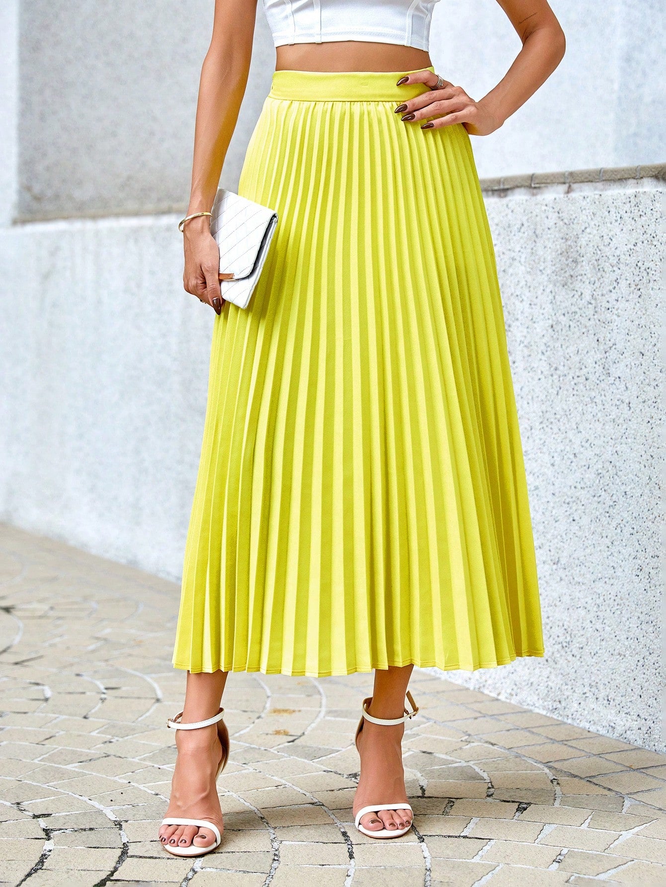 Women's Pleated Skirt