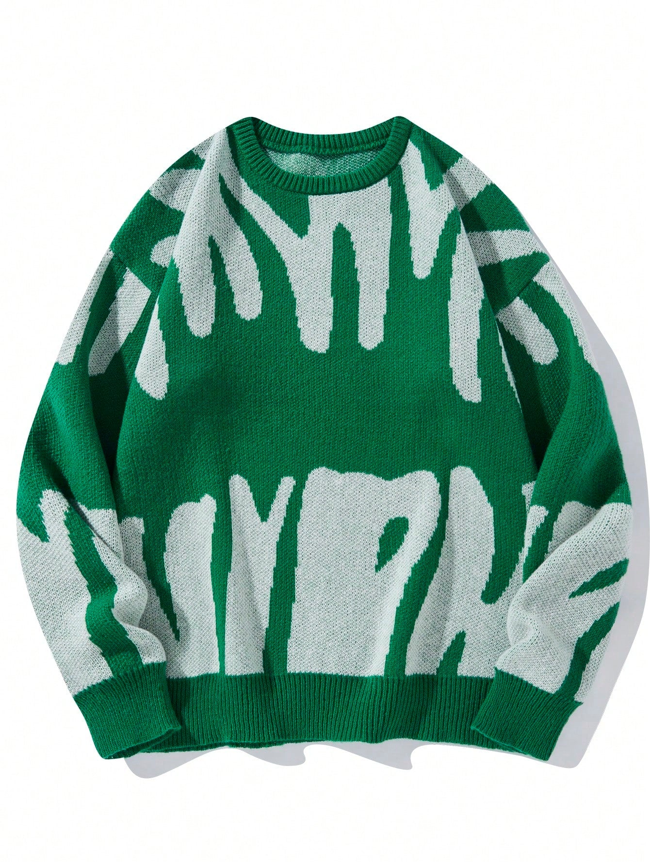 Men Graphic Pattern Sweater