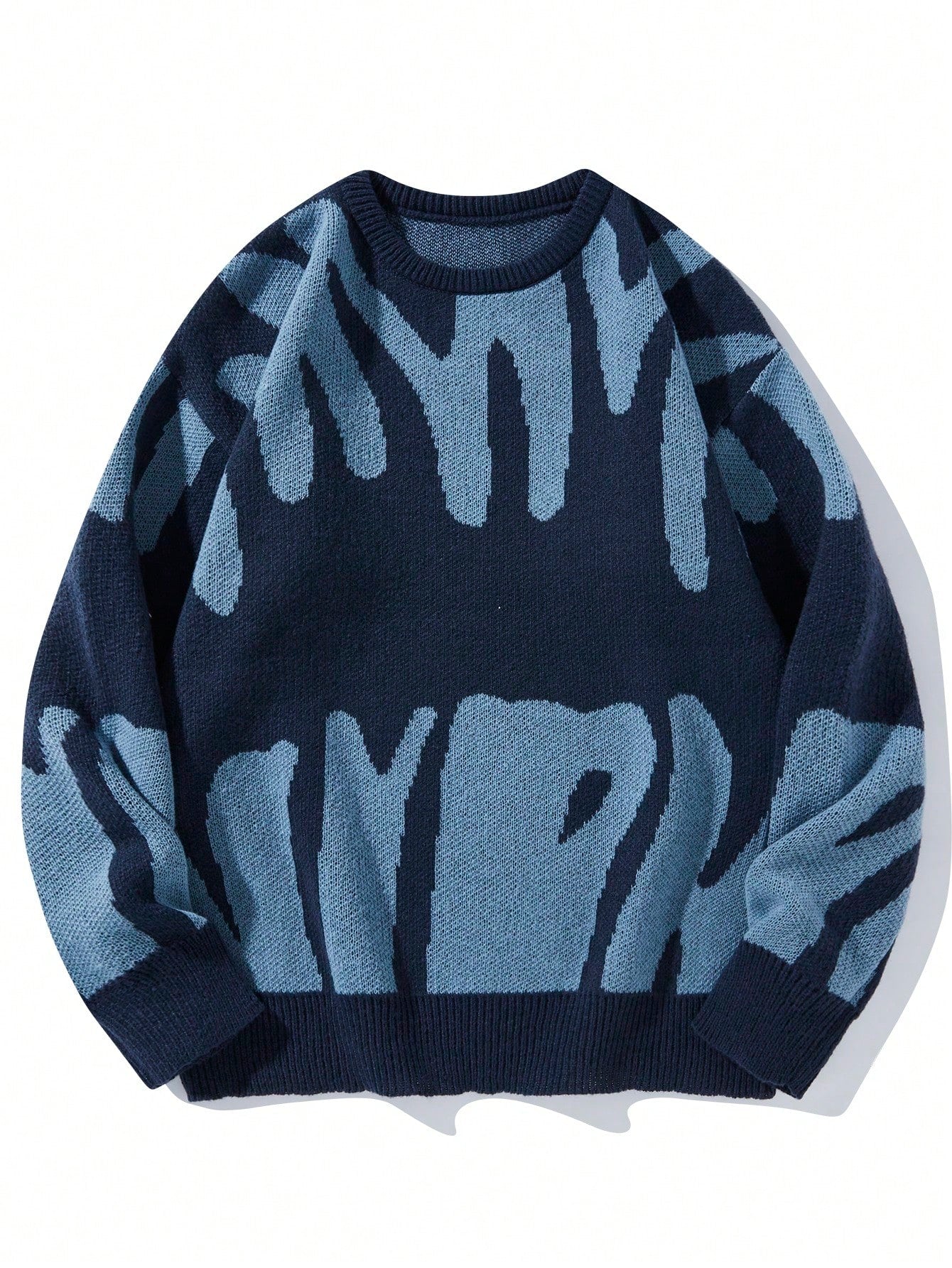 Men's Printed Casual Sweater