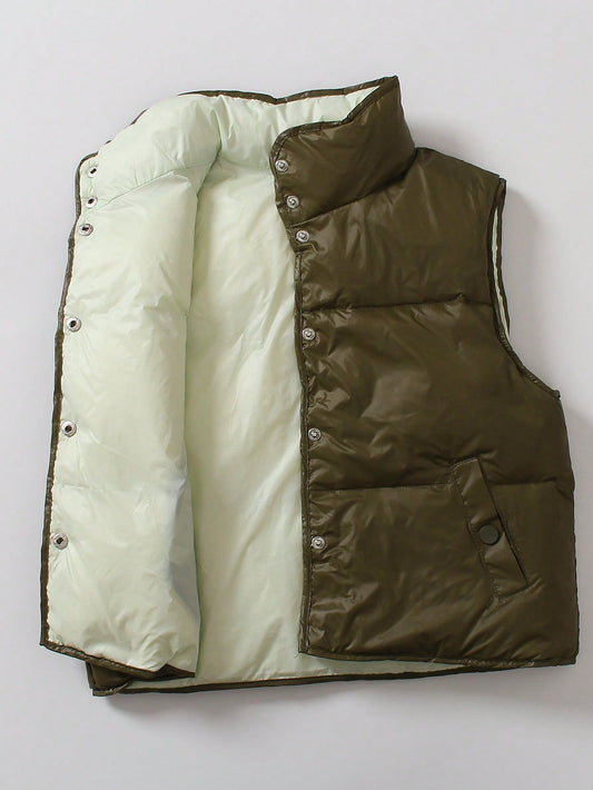 Toddler Boys' Sleeveless Padded Jacket