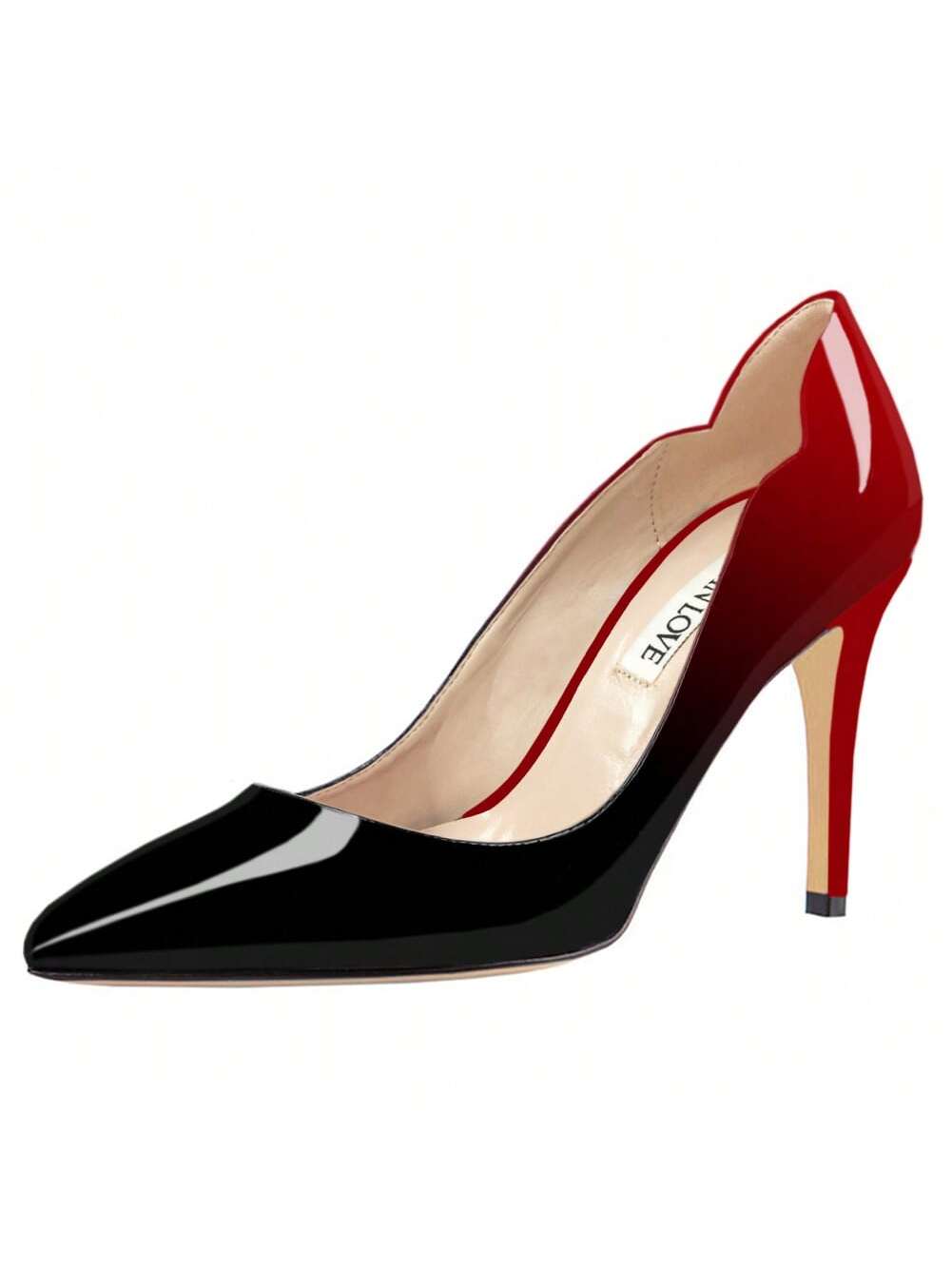 JOY IN LOVE Pumps for Women 3.5" Stiletto High Heels Pointy Toe Pumps Shoes