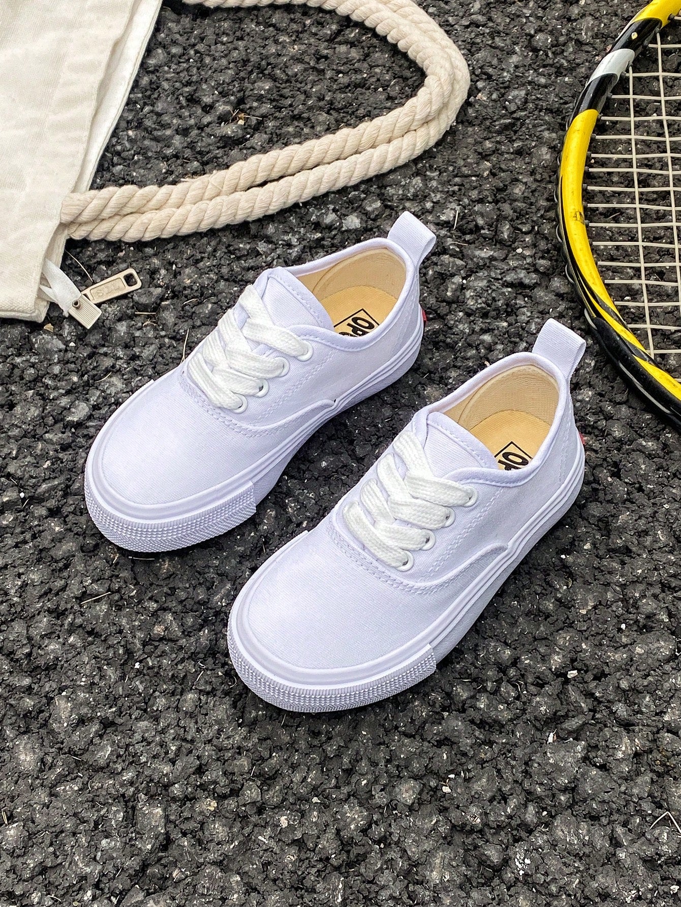 Kids Canvas Shoes, Spring/Fall Korean Style Simple Design Boys/Girls Low Top Casual Athletic Shoes, Classic And Versatile Fashionable Canvas Shoes, Perfect For Sports And Skateboarding