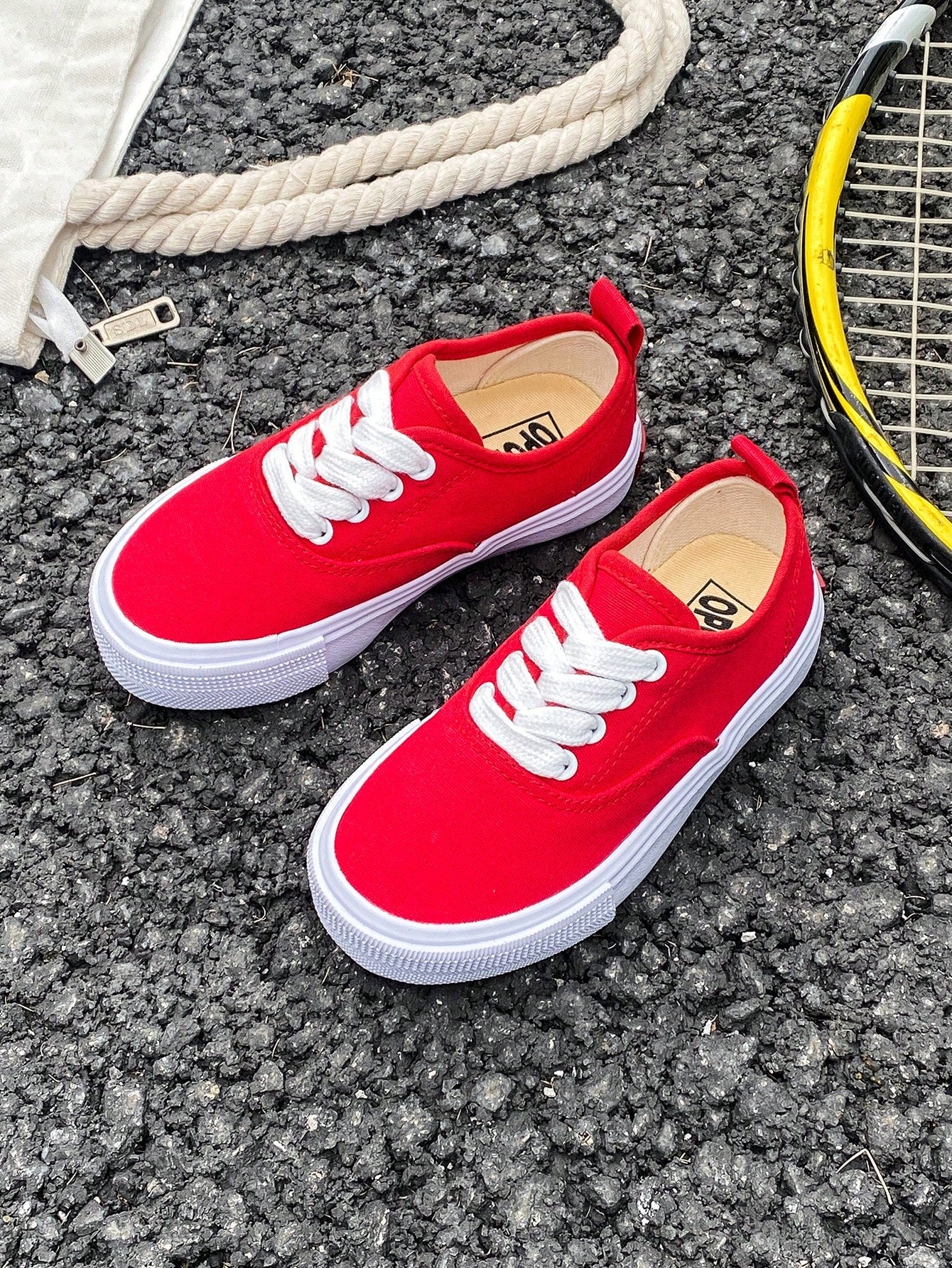 Kids Canvas Shoes, Spring/Fall Korean Style Simple Design Boys/Girls Low Top Casual Athletic Shoes, Classic And Versatile Fashionable Canvas Shoes, Perfect For Sports And Skateboarding