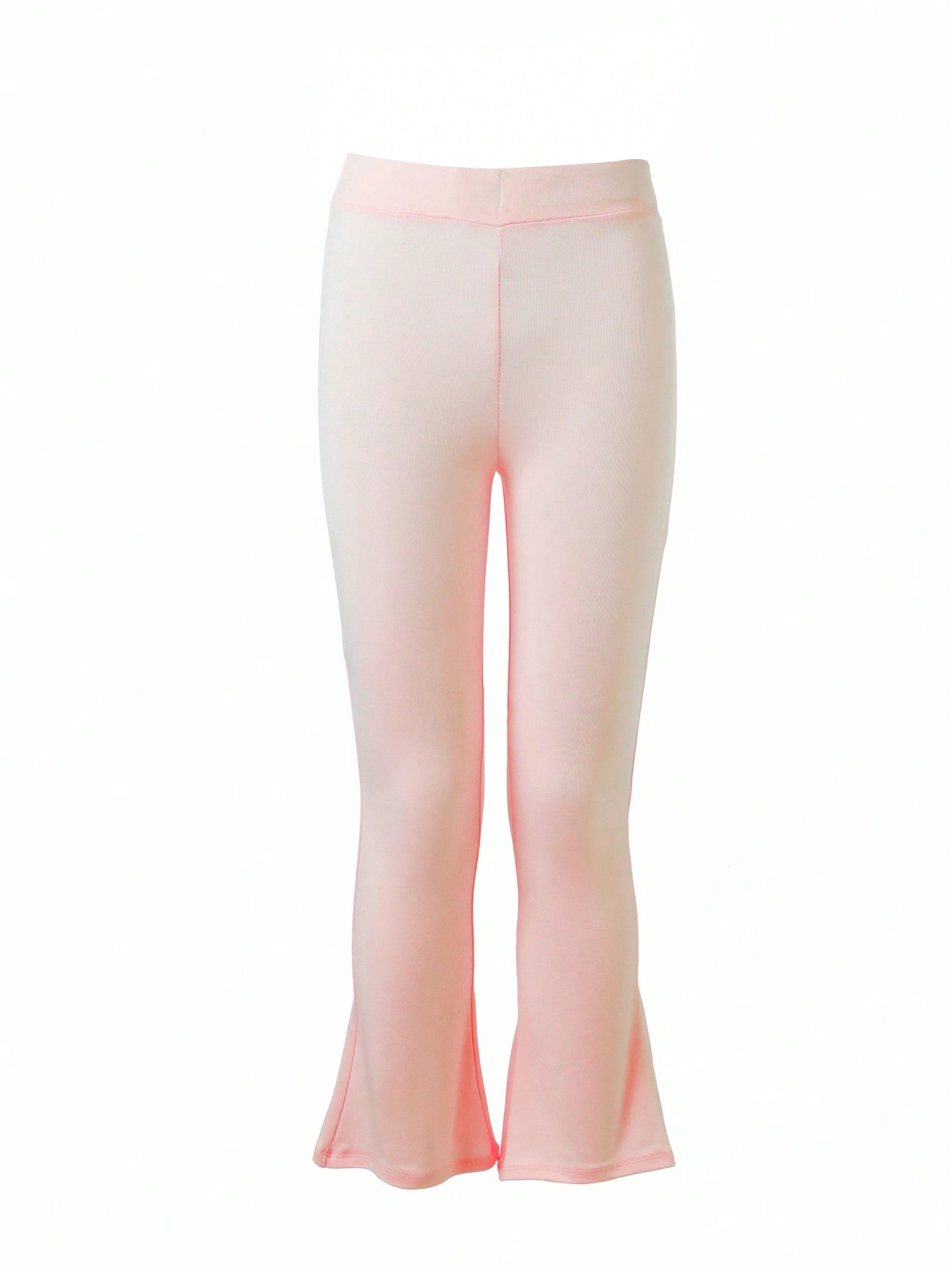 Tween Girl Solid Flare Leg Active Pants