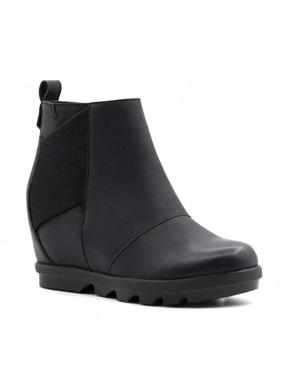 Women'S Wedge Boots Comfortable Ankle Wedge Booties