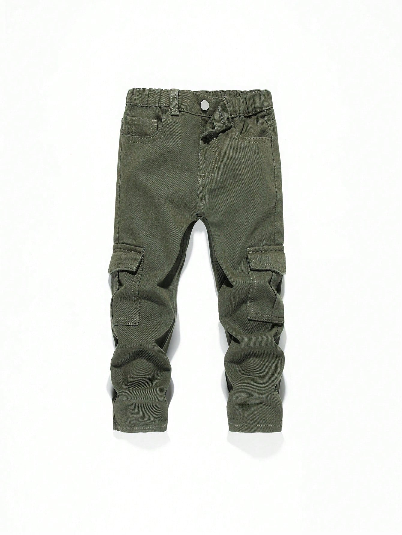 Young Boy Flap Pocket Cargo Jeans