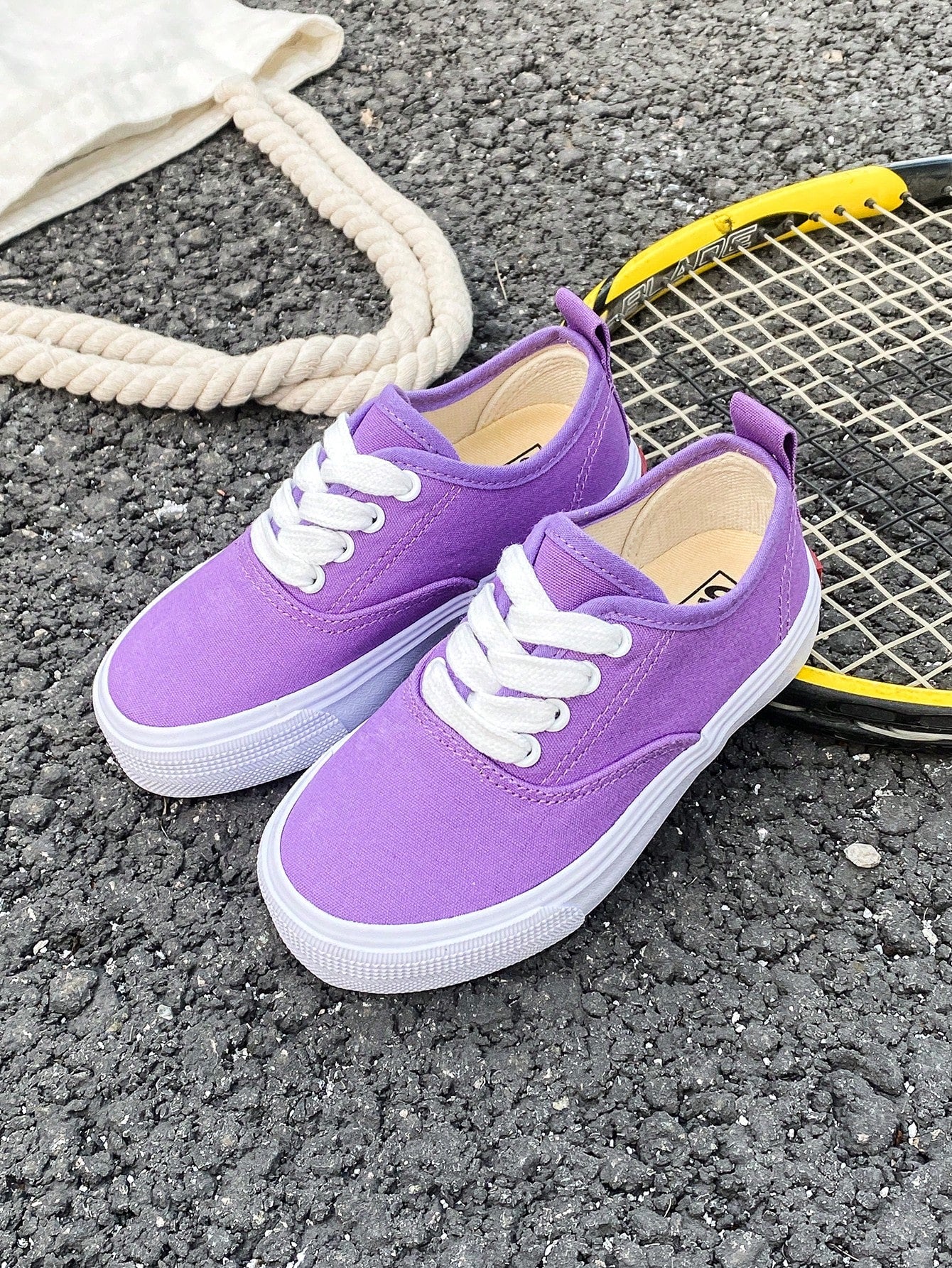 Kids Canvas Shoes, Spring/Fall Korean Style Simple Design Boys/Girls Low Top Casual Athletic Shoes, Classic And Versatile Fashionable Canvas Shoes, Perfect For Sports And Skateboarding