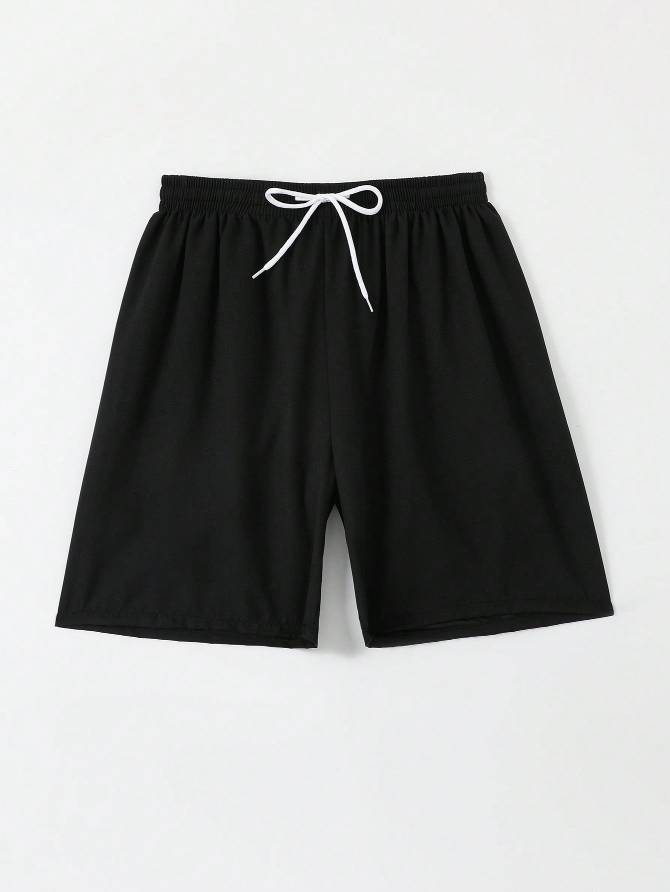 Teen Boys Drawstring Waist Beach Shorts