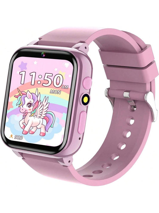 1pc Children's Smart Watch With 24 Games, Pedometer, Music, Video, Flashlight, Ideal Gift For Students, Toddlers, Birthdays, Christmas And New Year Gifts, No Phone Function