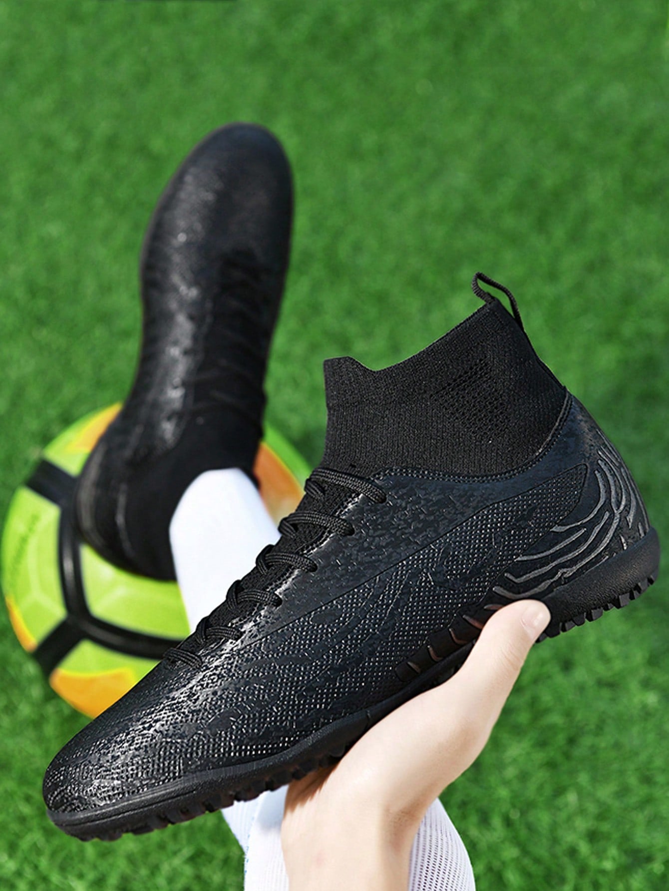 New Football Training Shoes With Detachable Studs For Teenage Boys And Girls, Kids, Students In Primary And Secondary School